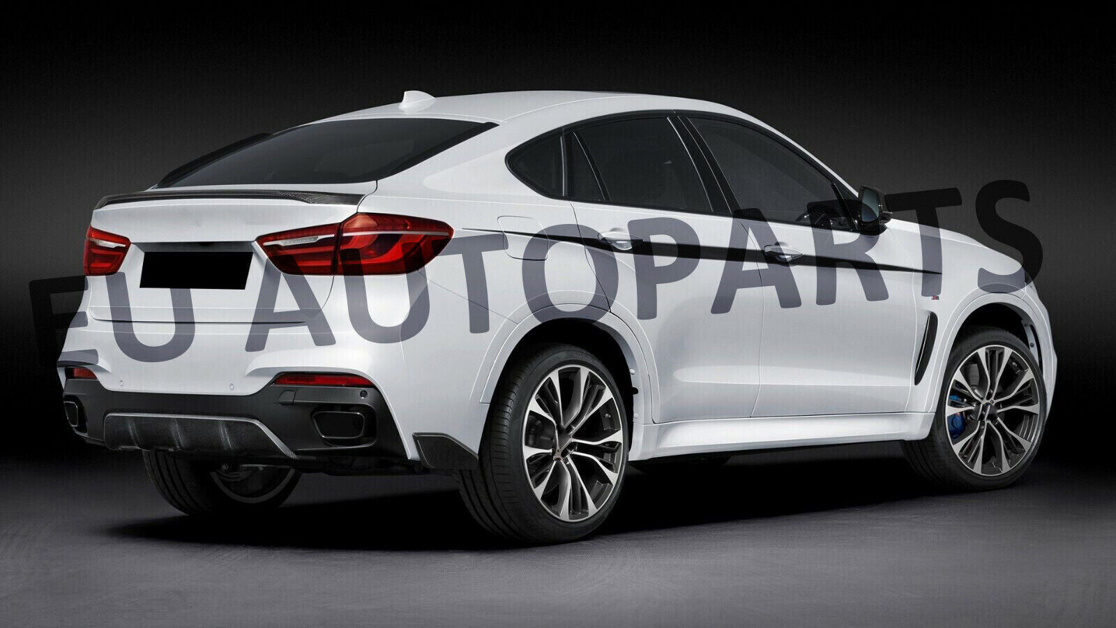 FOR BMW X6 F16 X6M STYLE BODYKIT BODY KIT FRONT LIP SIDE SKIRT DIFFUSER SPLITTER