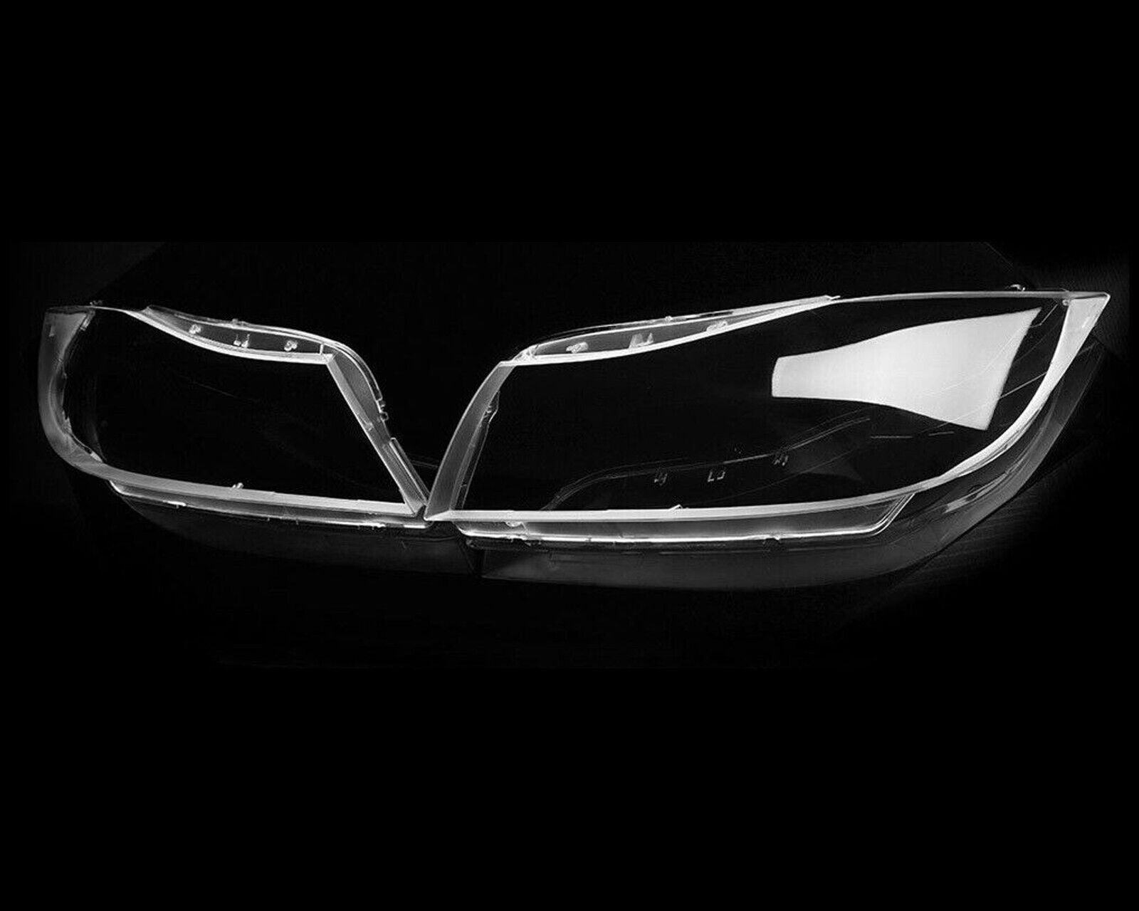 FOR BMW 3 E90/E91 XENON FRONT HEADLIGHT HEADLAMP CLEAR LENS COVER 2005-2012 PAIR