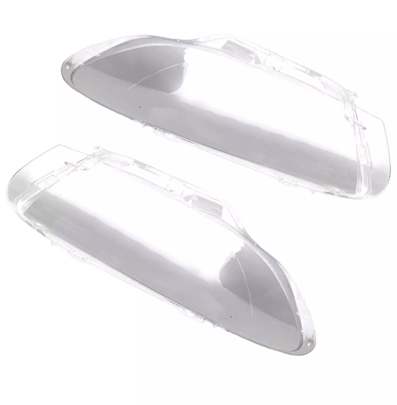 LEFT RIGHT SIDE PAIR HEADLIGHT LENS COVER LAMP FOR VW SCIROCCO MK3 2008-2017