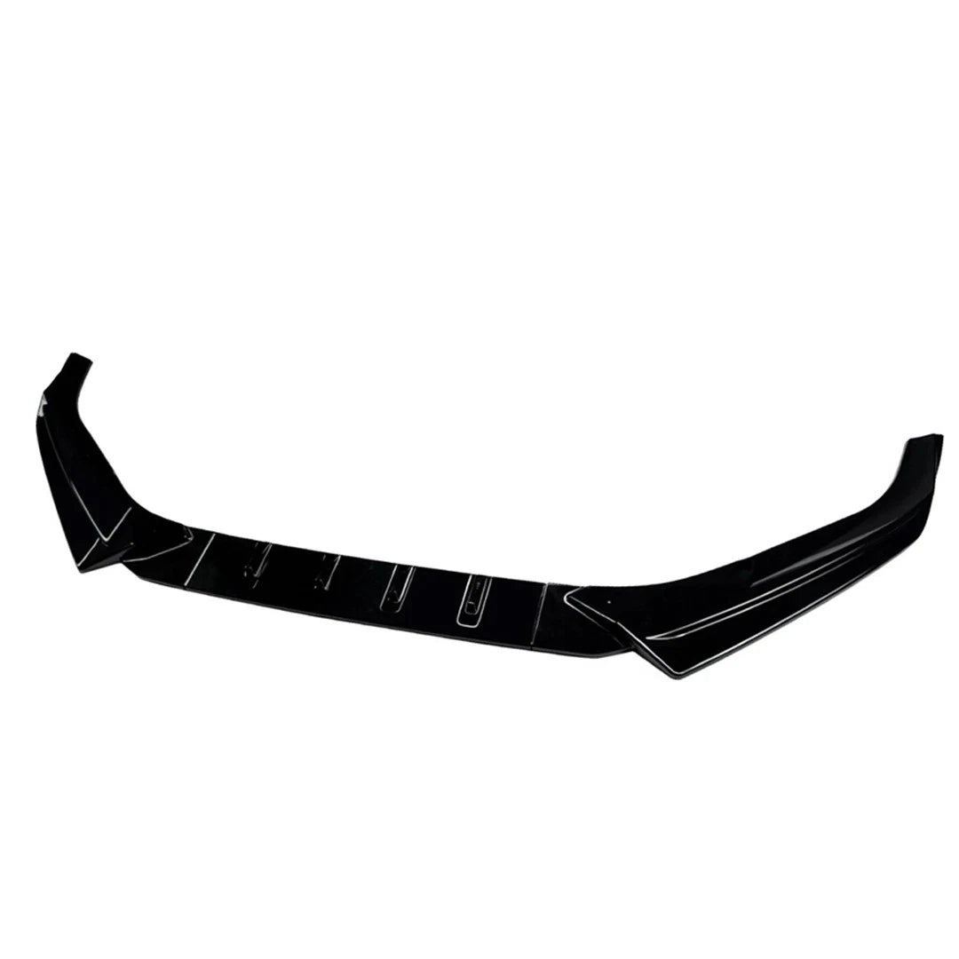 FOR VW SCIROCCO MK3.5 R FRONT LOWER SPOILER LIP SPLITTER KIT GLOSS BLACK 2015-17