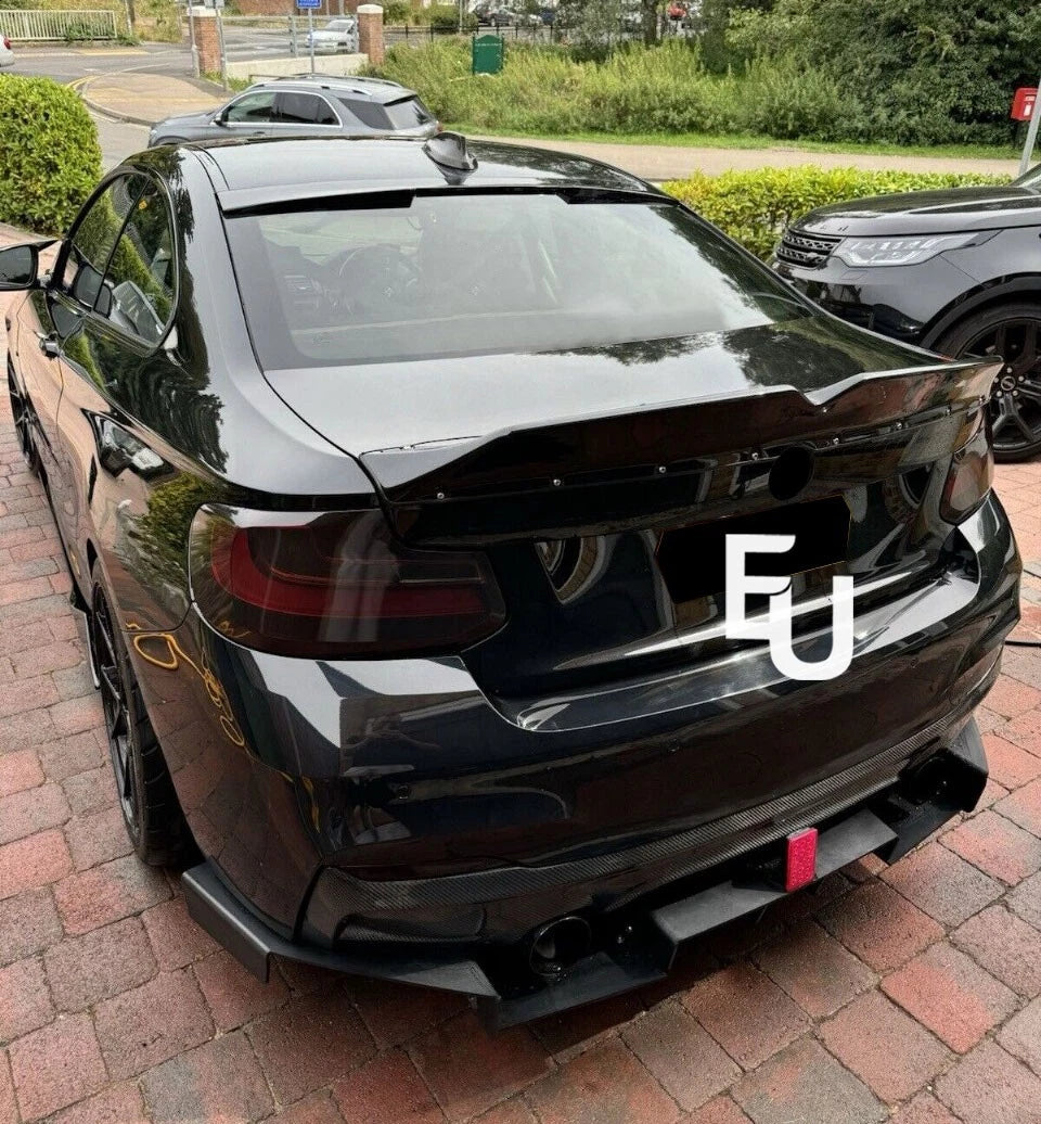 FOR BMW 2 SERIES F22 F87 M2 220 230I M240 STYLE REAR ROOF SPOILER LIP WING 14-21
