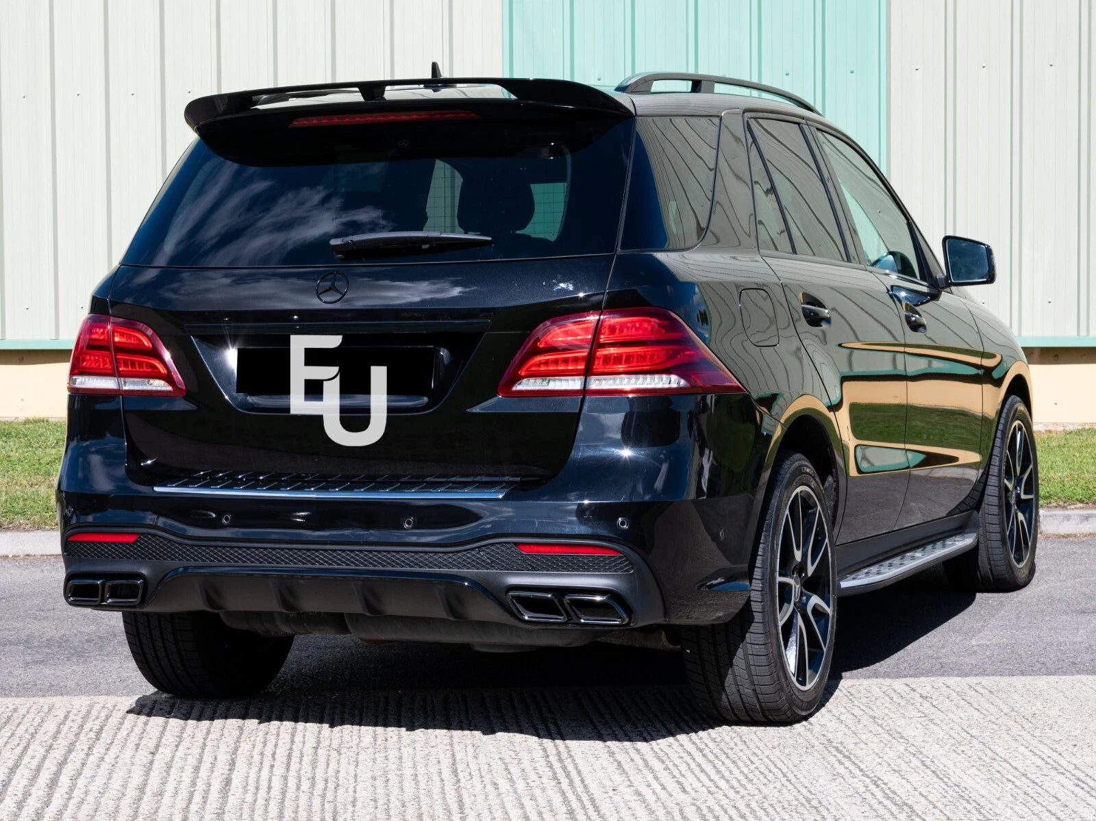 FOR MERCEDES GLE CLASS W166 GLE400 GLE43 63 AMG REAR ROOF SPOILER WING GLOSS