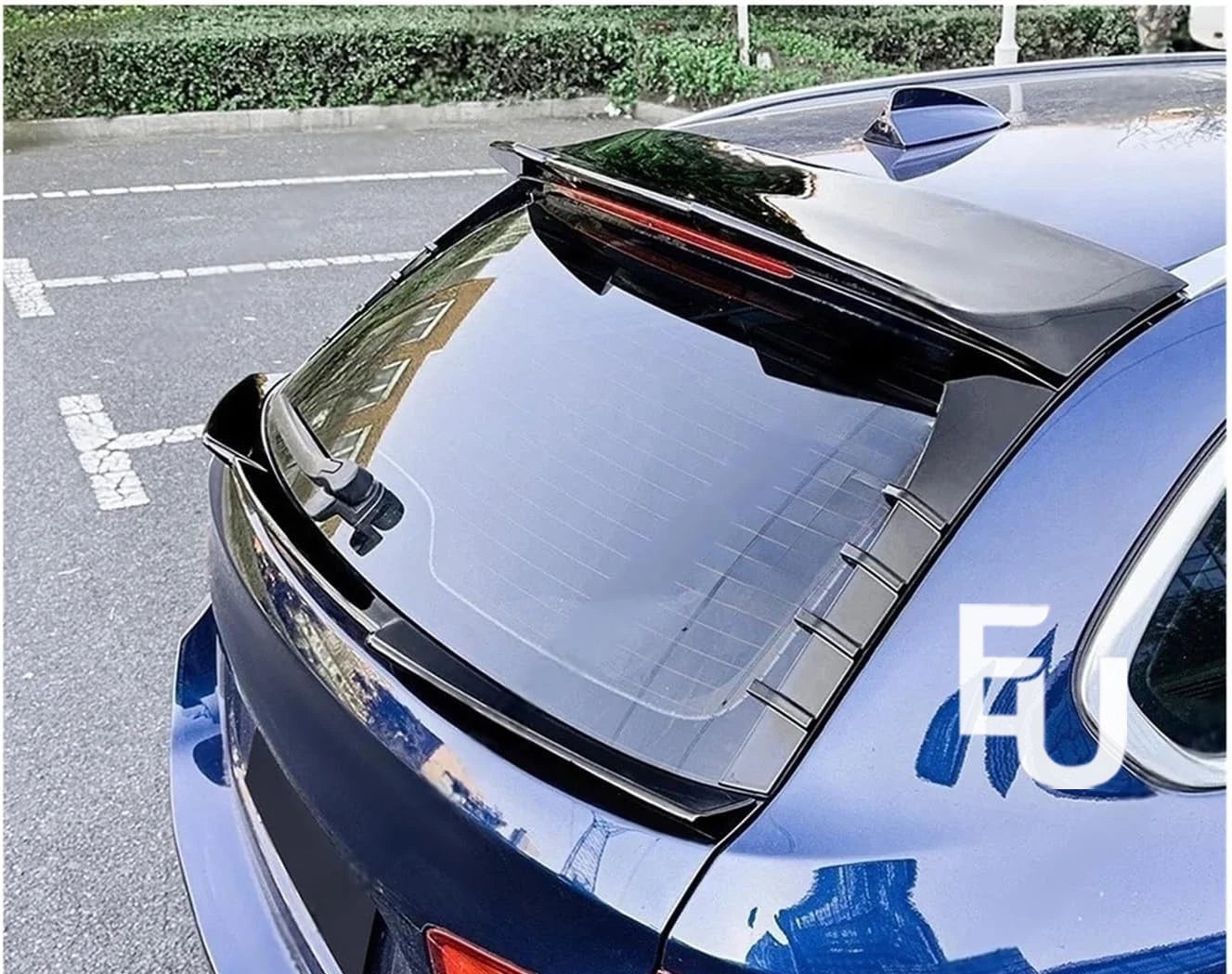 FOR BMW 5 SERIES F11 ESTATE REAR TRUNK LID LIP ROOF SPOILER GLOSS BLACK 10-16