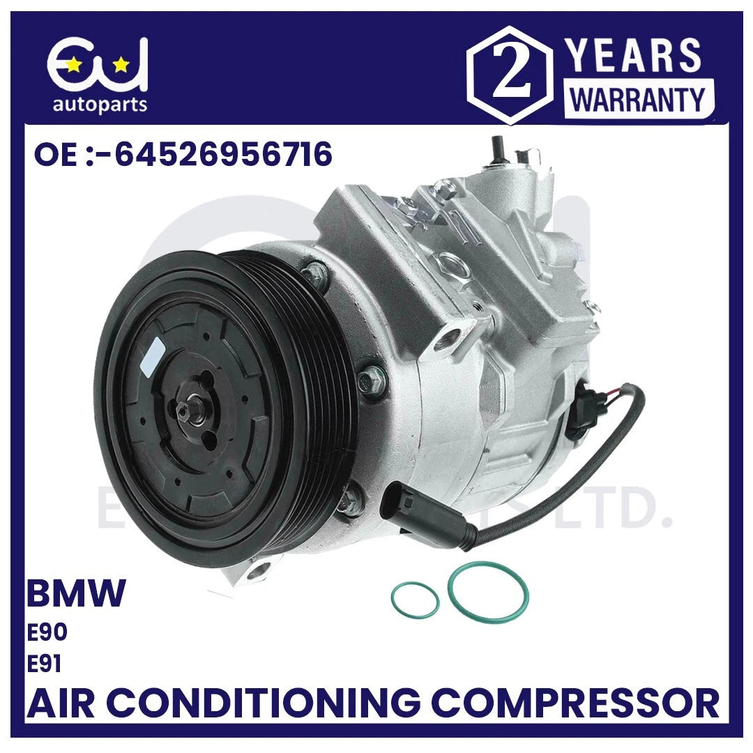 AIR CON A/C COMPRESSOR FOR BMW 1 3 SERIES E90 E91 E92 E93 E81 E87 E88 X1 E84