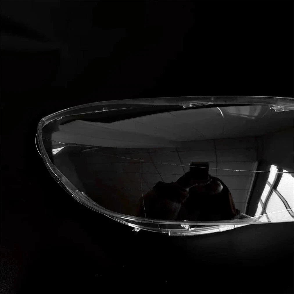 FOR VOLVO V40 FRONT LEFT RIGHT SIDE PAIR R+L HEADLIGHT LAMP LENS COVER 2017-2020