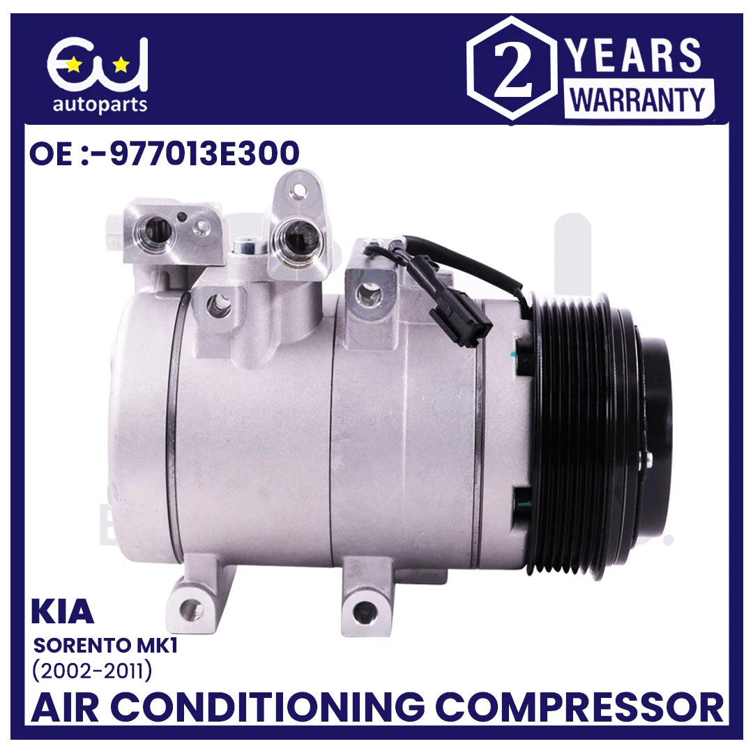 AIR CON AC COMPRESSOR PUMP FOR KIA SORENTO MK1 JC 2002-2011 2.5 CRDi DIESEL