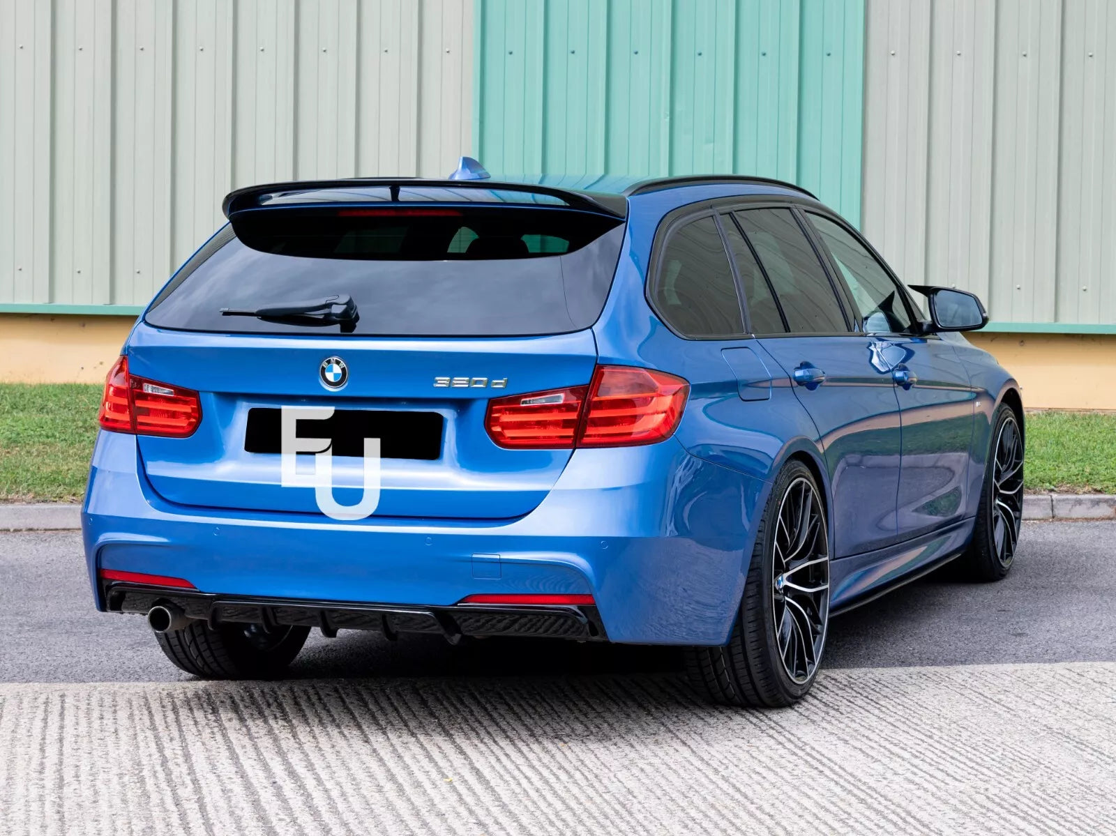 FOR BMW 3 SERIES F31 TOURING REAR ROOF SPOILER LIP WING BOOT VALANCE 2012-2019