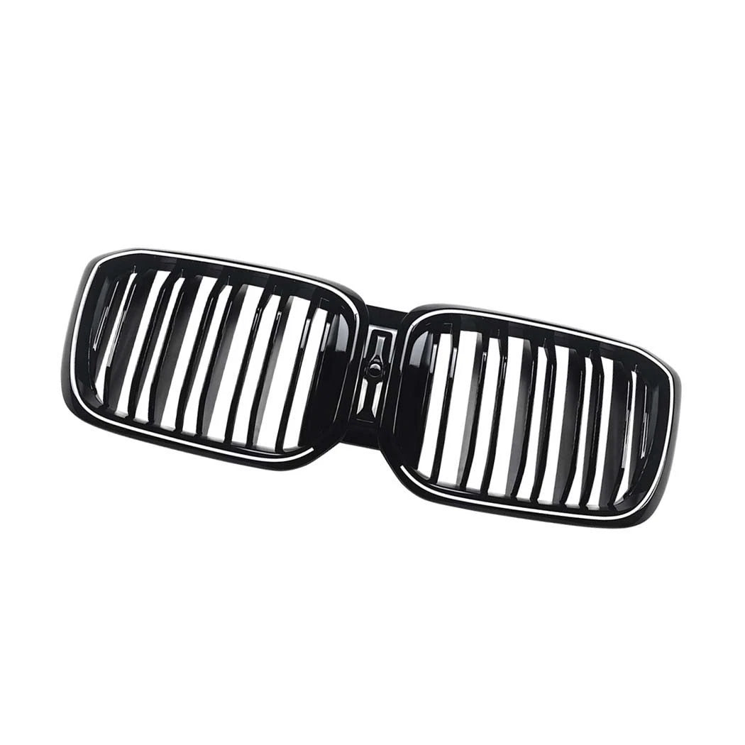 FOR BMW X3 G01 X4 G02 LCI GLOSS FRONT KIDNEY LED GRILLE GRILL DUAL TWIN 2022+