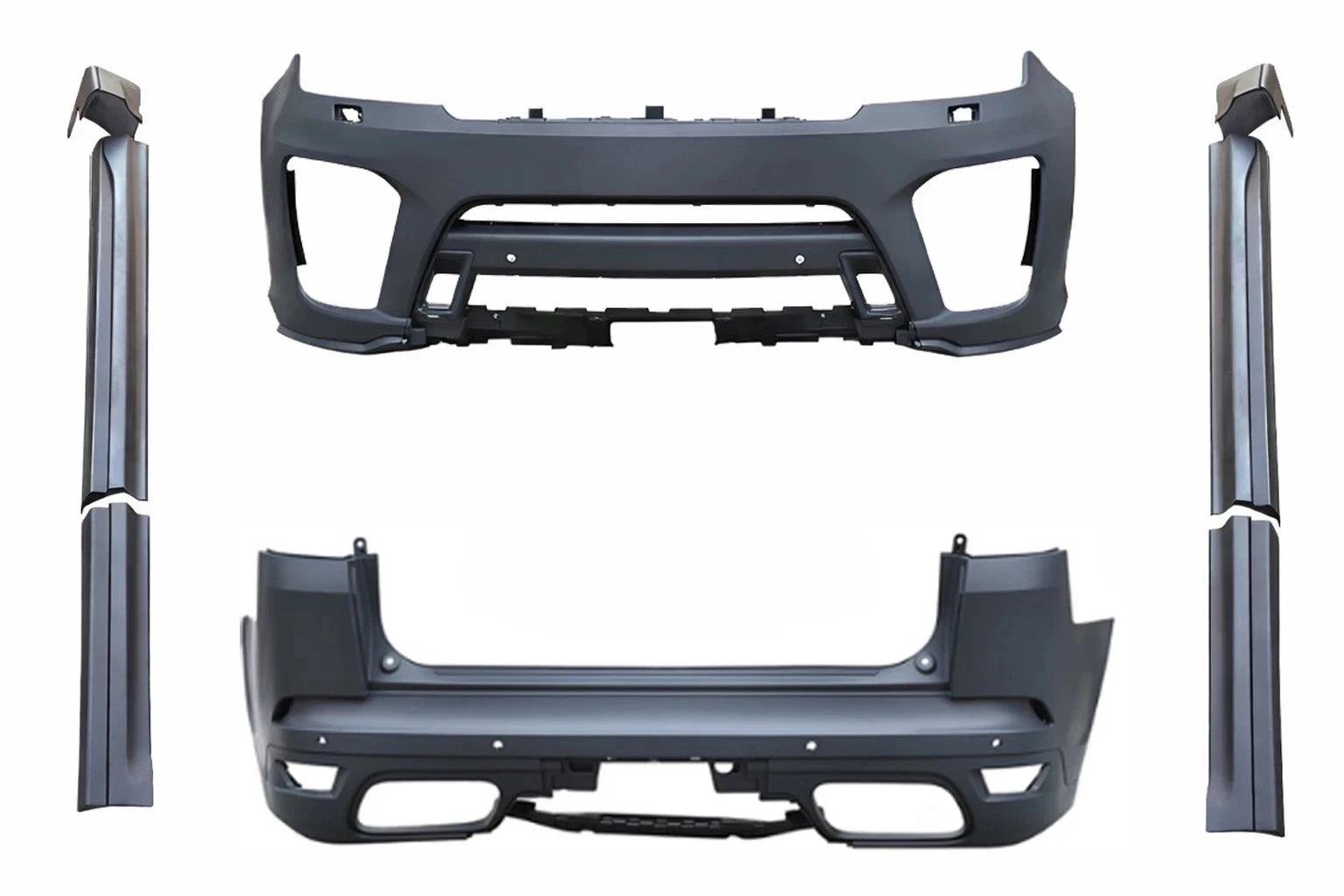 FOR RANGE ROVER SPORT L494 SVR STYLE FRONT REAR BUMPER FULL BODY KIT 18-22 LCI