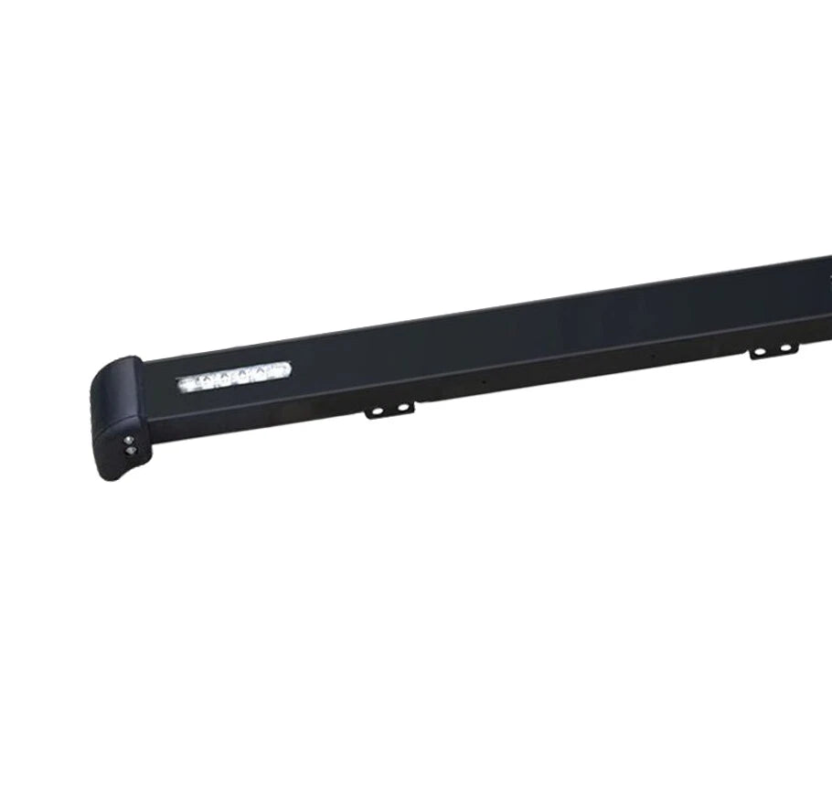 FOR LAND ROVER DEFENDER METAL FRONT BUMPER WITH LED DRL LIGHTS & RUBBER END CAPS