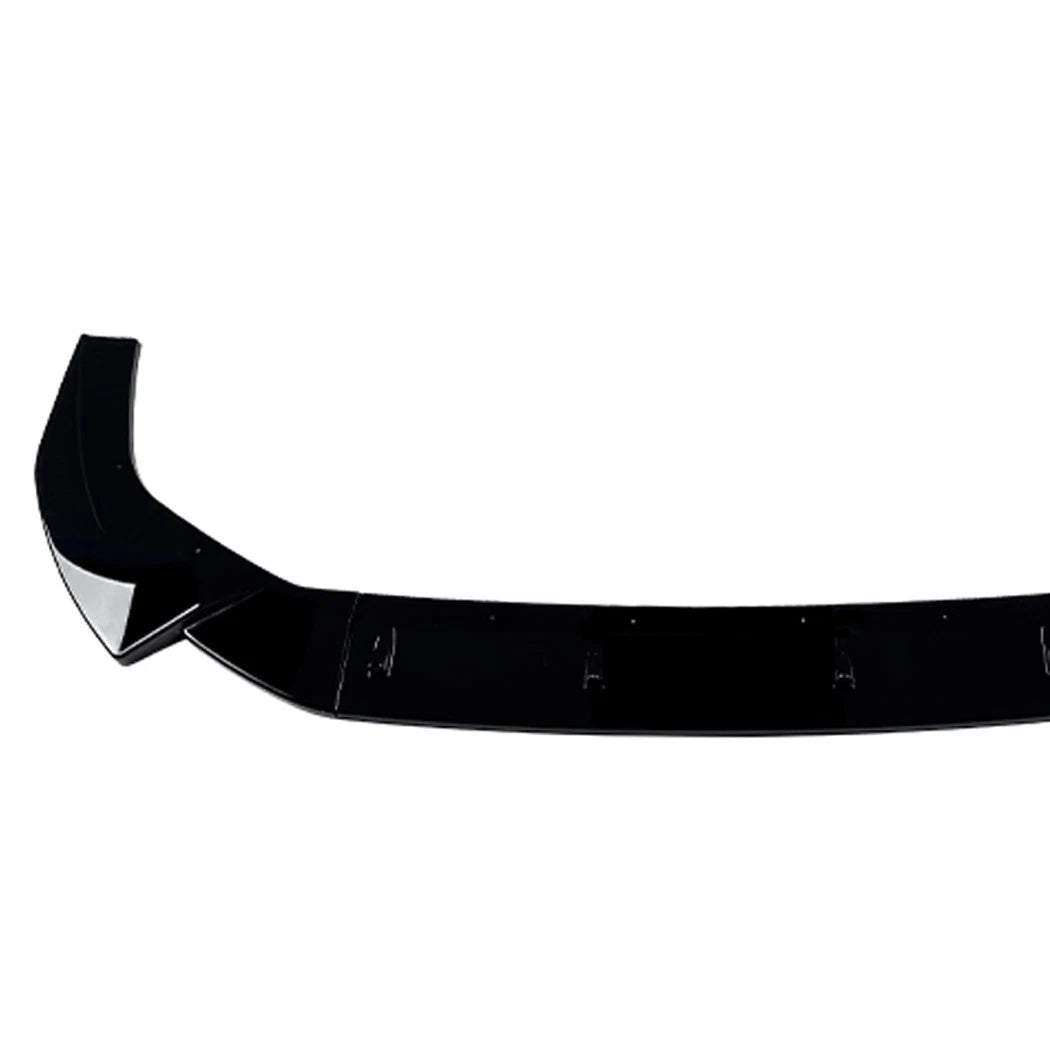 FOR AUDI A3 S3 8Y S LINE GLOSS BLACK FRONT BUMPER LIP SPLITTER 2020-2024
