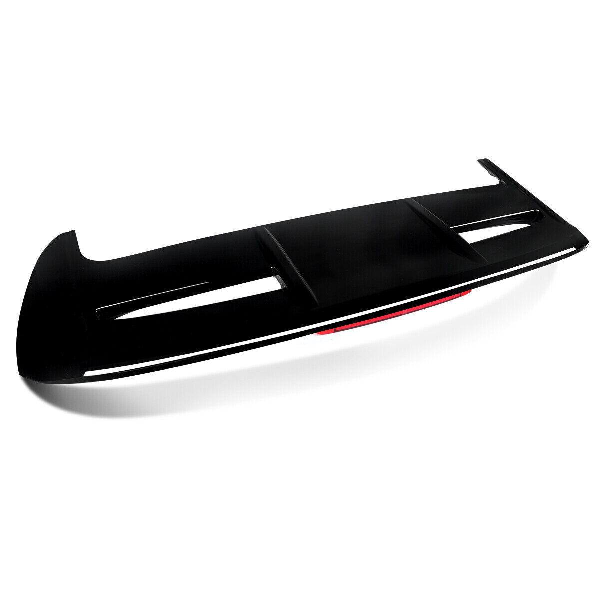 FOR FORD FIESTA MK7 MK7.5 ST STYLE REAR BOOT ROOF SPOILER GLOSS BLACK 08-19 OEM
