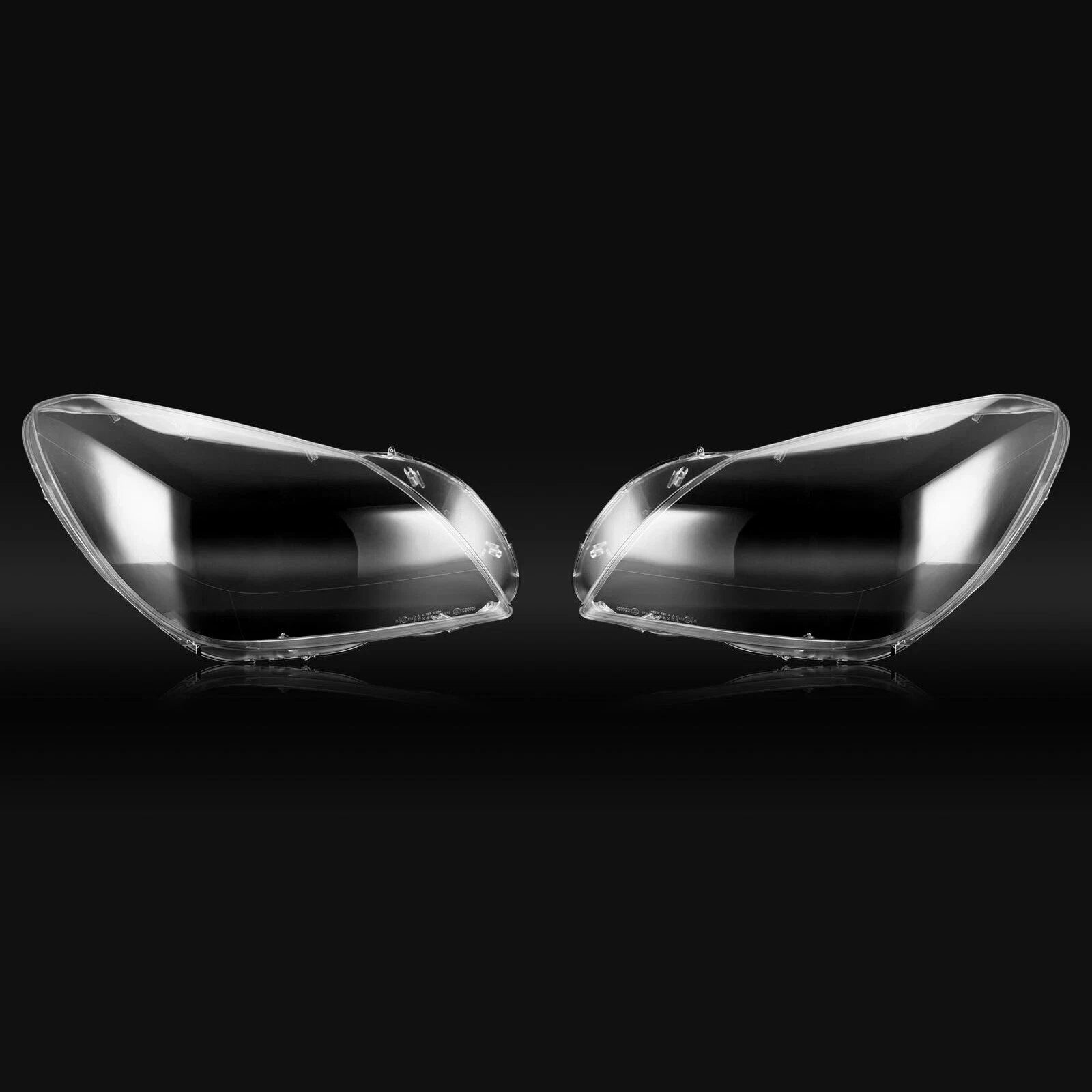 LEFT RIGHT FRONT CLEAR HEADLIGHT LAMP LENS COVER FOR MERCEDES SLK R172 2011-2014