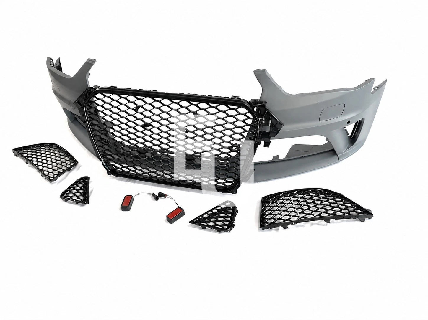RS4 STYLE FRONT BUMPER CONVERSION BODYKIT FOR AUDI A4 S4 B8.5 2012-2015 FACELIFT