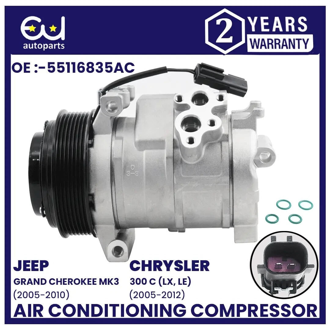 AIR CONDITIONING A/C COMPRESSOR FOR JEEP GRAND CHEROKEE 3.0 CRD WK CHRYSLER 300C