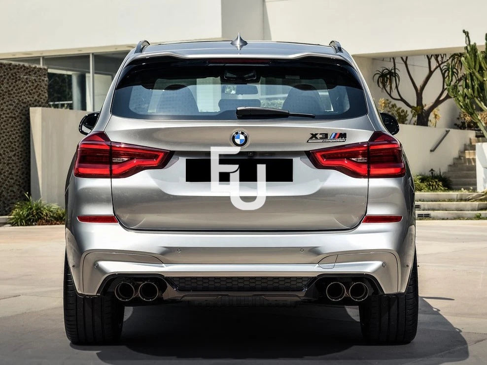 FOR BMW X3 G01 18-21 X3M F97 CONVERSION FRONT REAR BUMPER BODY KIT REAR DIFFUSER
