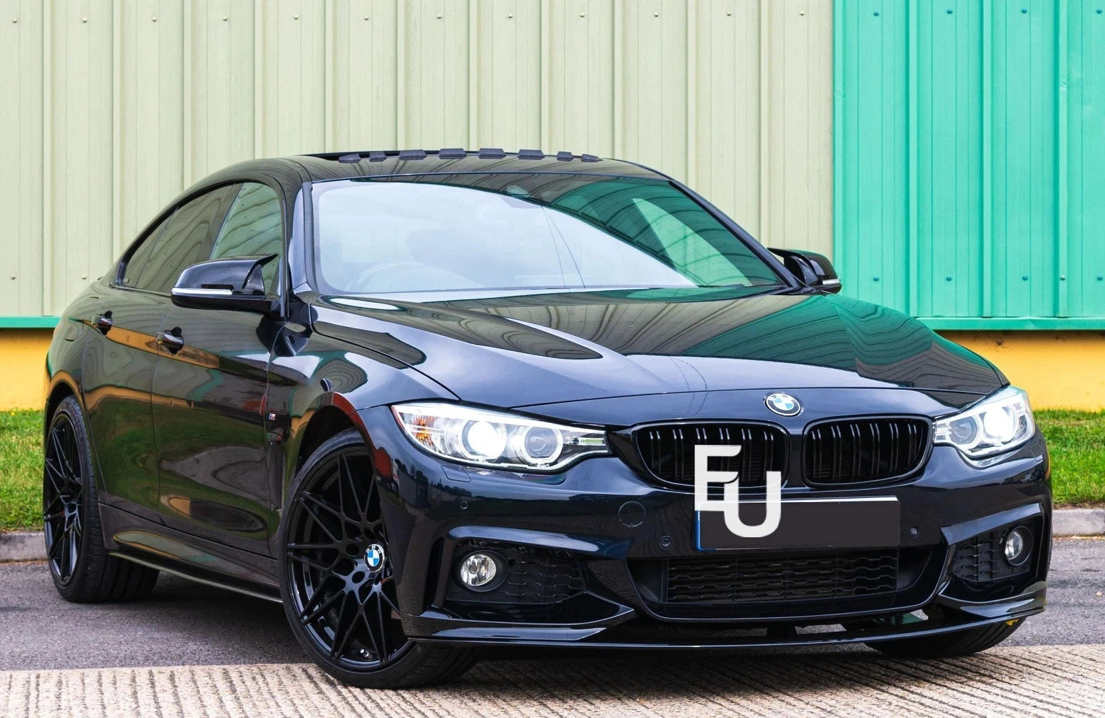 BODYKIT BODY KIT FOR BMW 4 SERIES F36 GRAN COUPE FRONT SPLITTER & REAR DIFFUSER