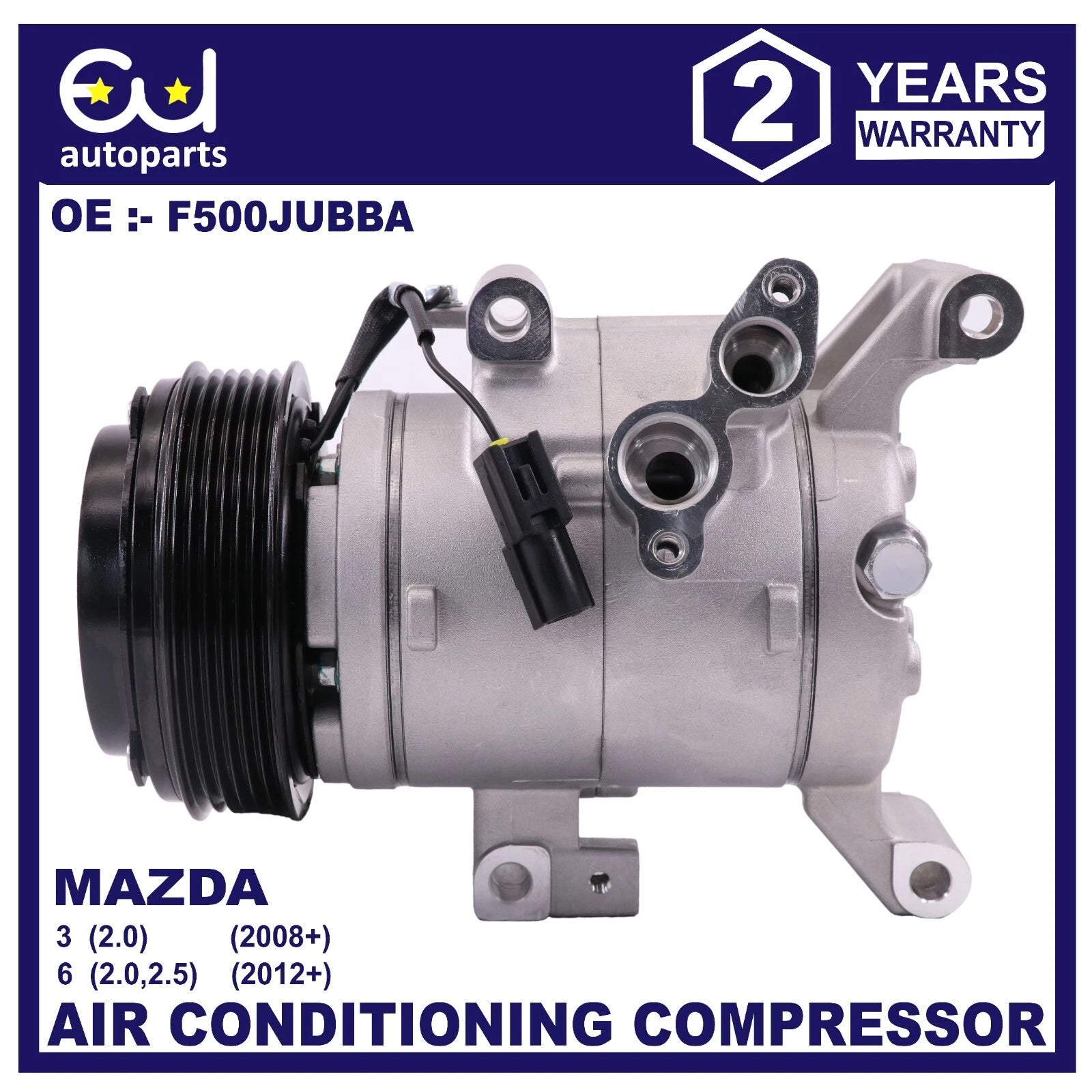 AIR CON AC A/C COMPRESSOR PUMP FOR MAZDA 3 MAZDA 6 MAZDA CX-5 2.0 2.5 2011+