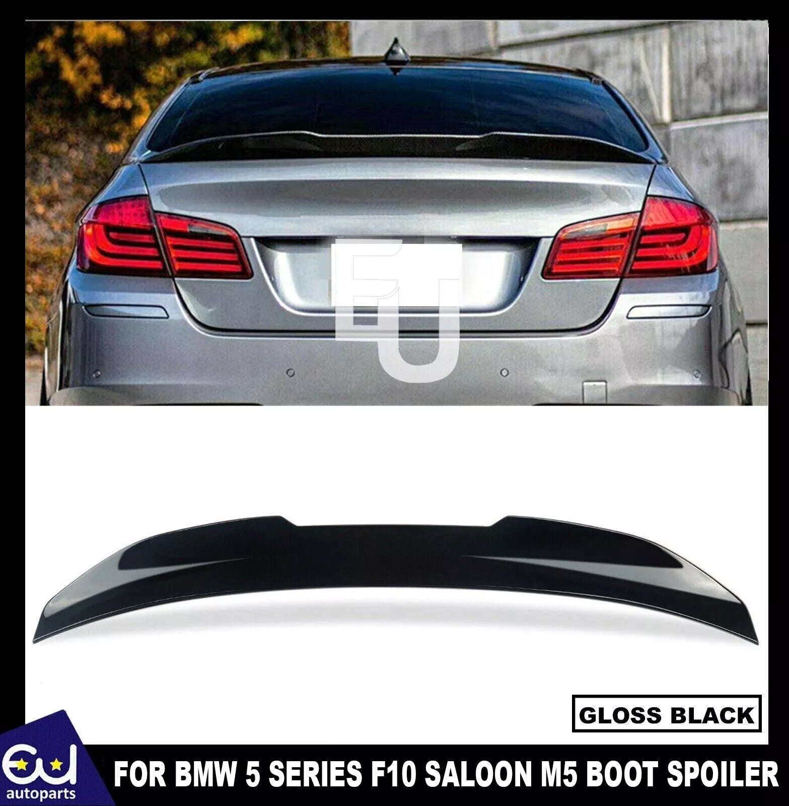 REAR TRUNK BOOT SPOILER LIP PSM DUCKTAIL STYLE FOR BMW 5 SERIES F10 SALOON 10-17
