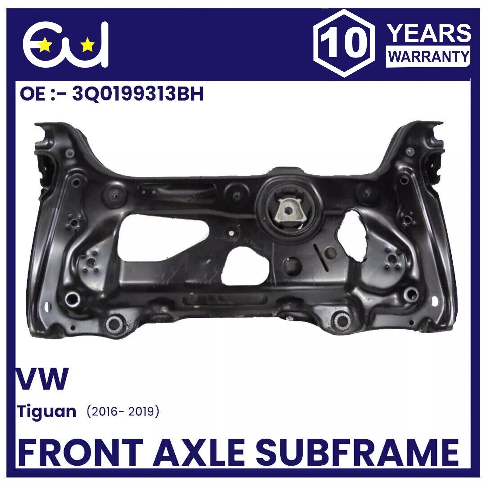 HEAVY DUTY FRONT AXLE SUBFRAME CROSSMEMBER FOR VOLKSWAGEN TIGUAN 2016-2019