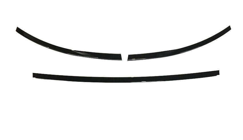 FOR RANGE ROVER VOGUE AUTOBIOGRAPHY FRONT BUMPER TRIM 3 PIECE GLOSS BLACK 13-17