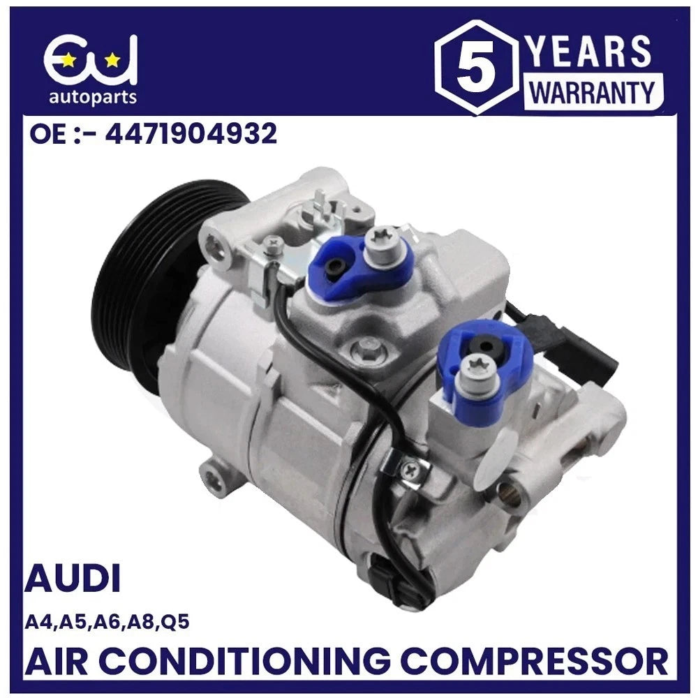 AIR CON AC COMPRESSOR PUMP FOR AUDI A4 B8 8K A5 8T A6 C5 A8 Q5 8RB DCP02014