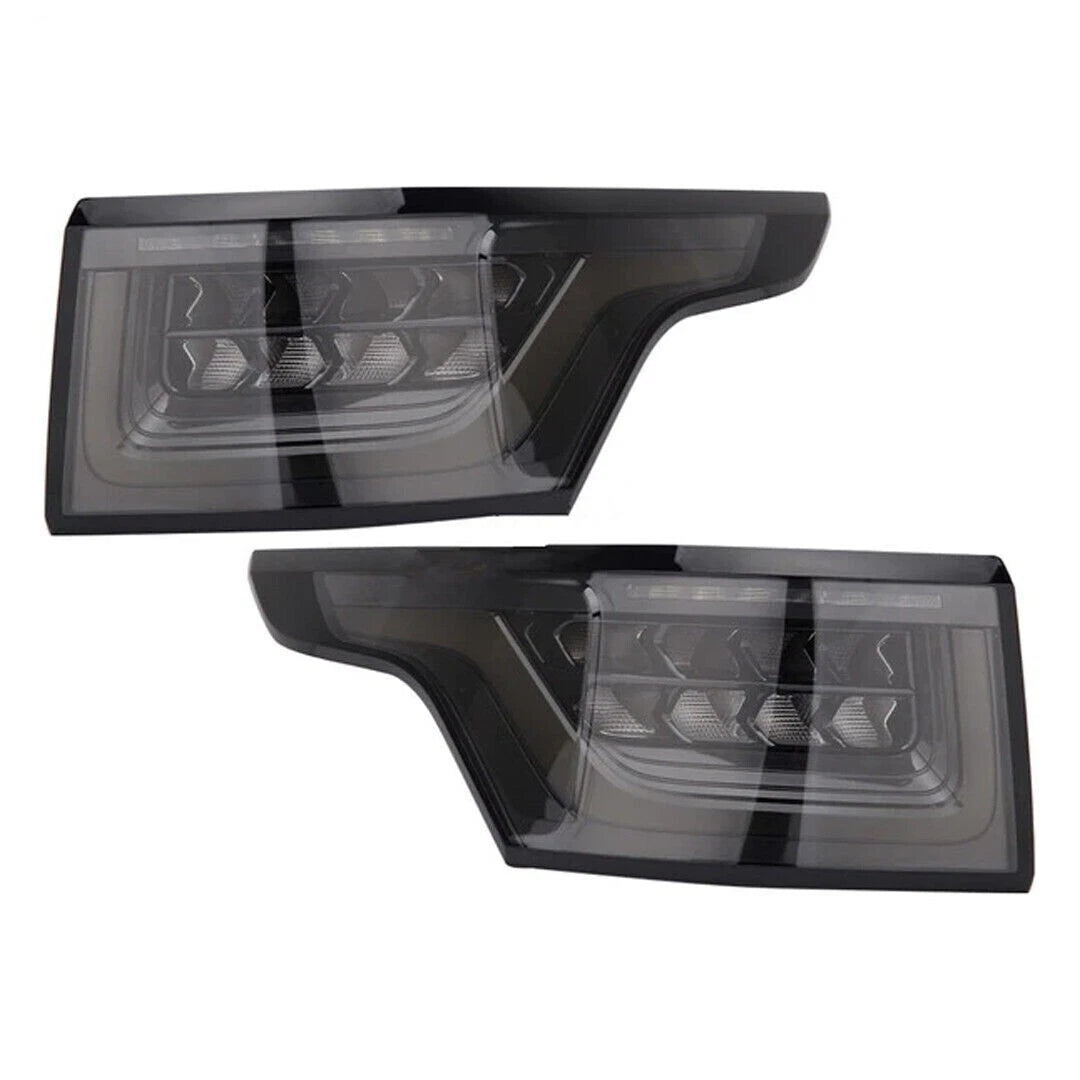 PAIR SEQUENTIAL LED SMOKED REAR TAIL LIGHT LAMP FOR RANGE ROVER SPORT L494 13-22