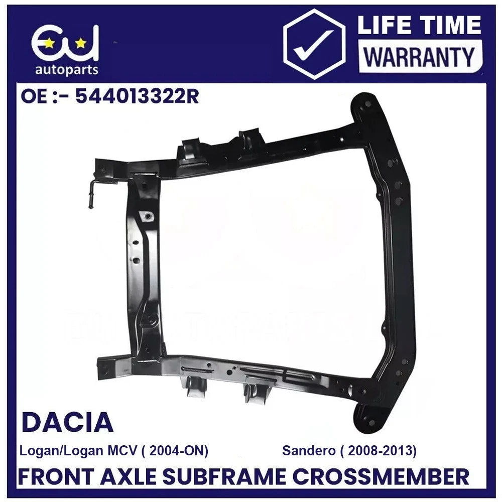 FRONT AXLE SUBFRAME CROSSMEMBER FOR RENAULT DACIA LOGAN MCV SANDERO 544013322R