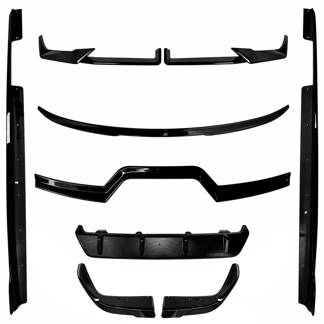FOR BMW X6 G06 LCI 24+ BODYKIT BODY KIT FRONT SPLITTER LIP REAR DIFFUSER SKIRT