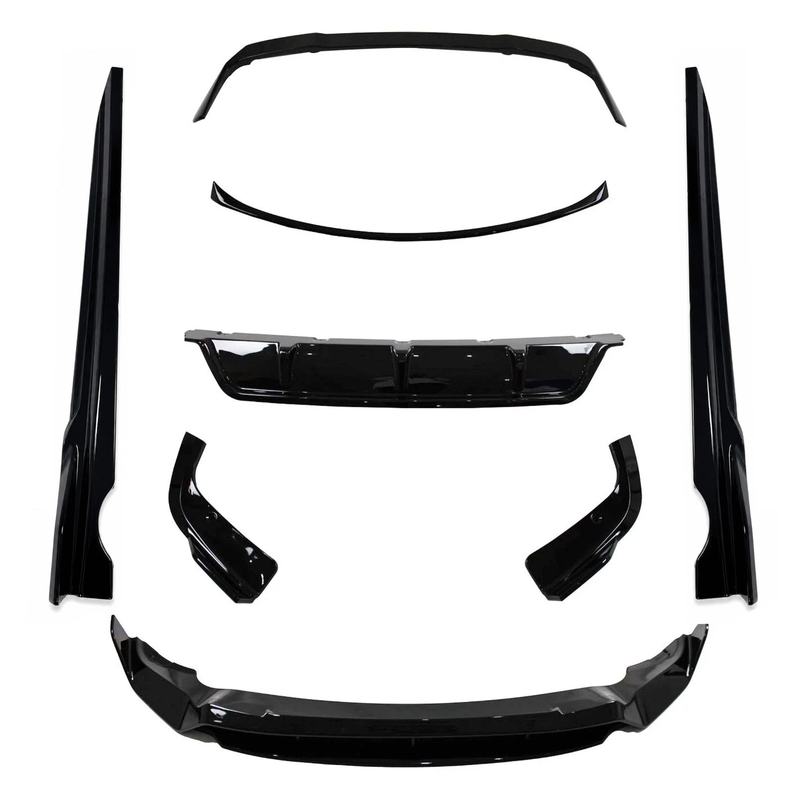 BODYKIT BODY KIT FOR BMW X5 G05 LCI M SPORT FRONT SPLITTER  REAR DIFFUSER 2023+
