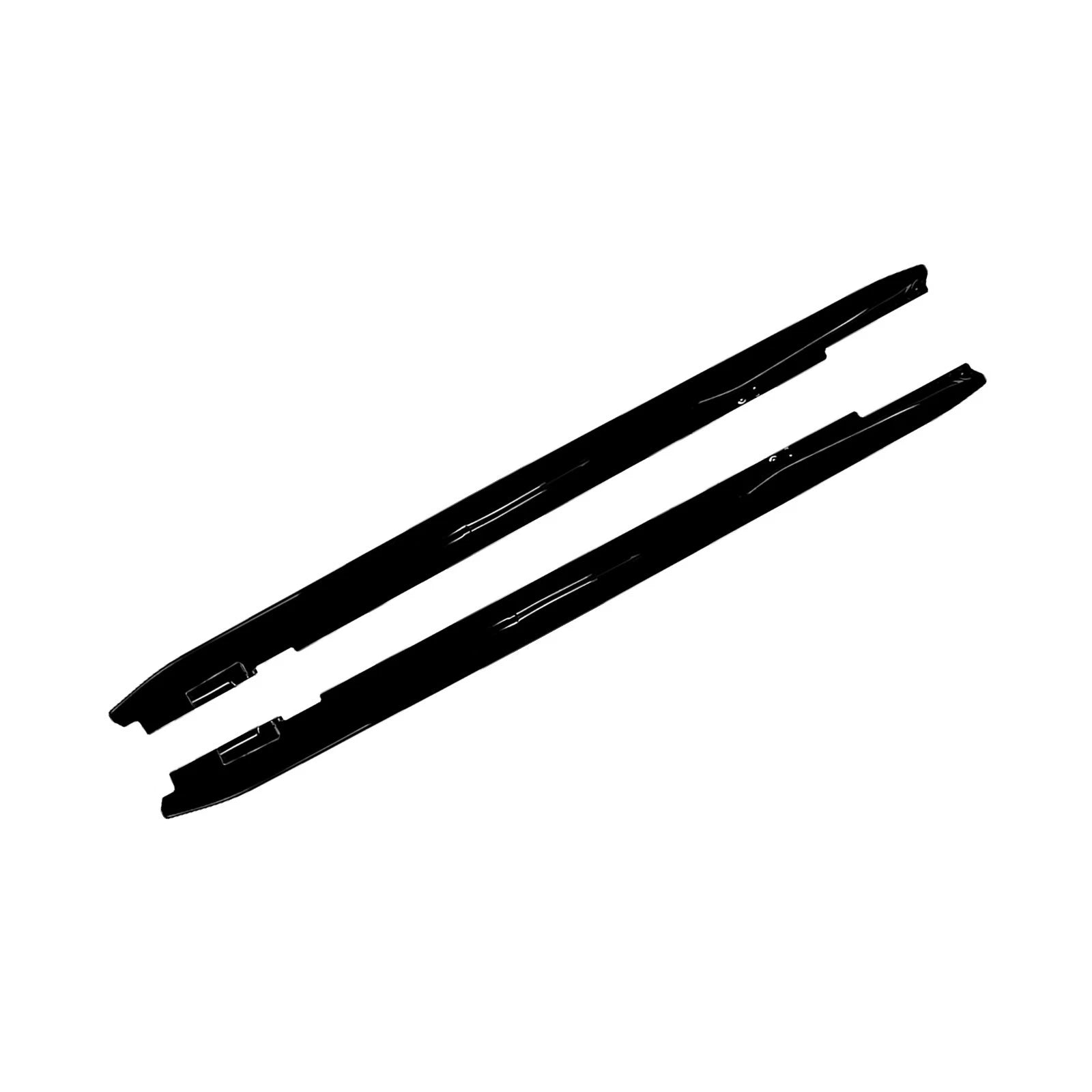 FOR AUDI A5 S LINE S5 8T COUPE SIDE SKIRT EXTENSION LIP GLOSS BLACK 2007-2017