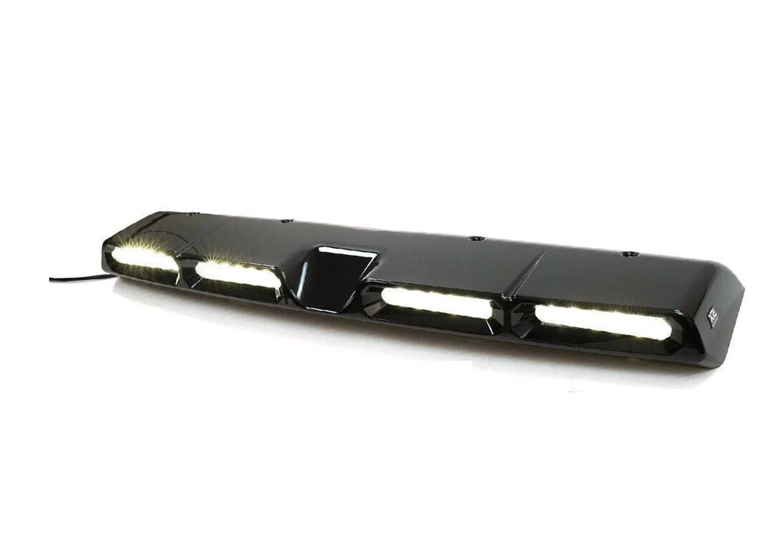 ROOF LED LIGHT BAR LAMP COVER LIGHTS SPOILER BLACK FOR FORD RANGER T9 2022 ON