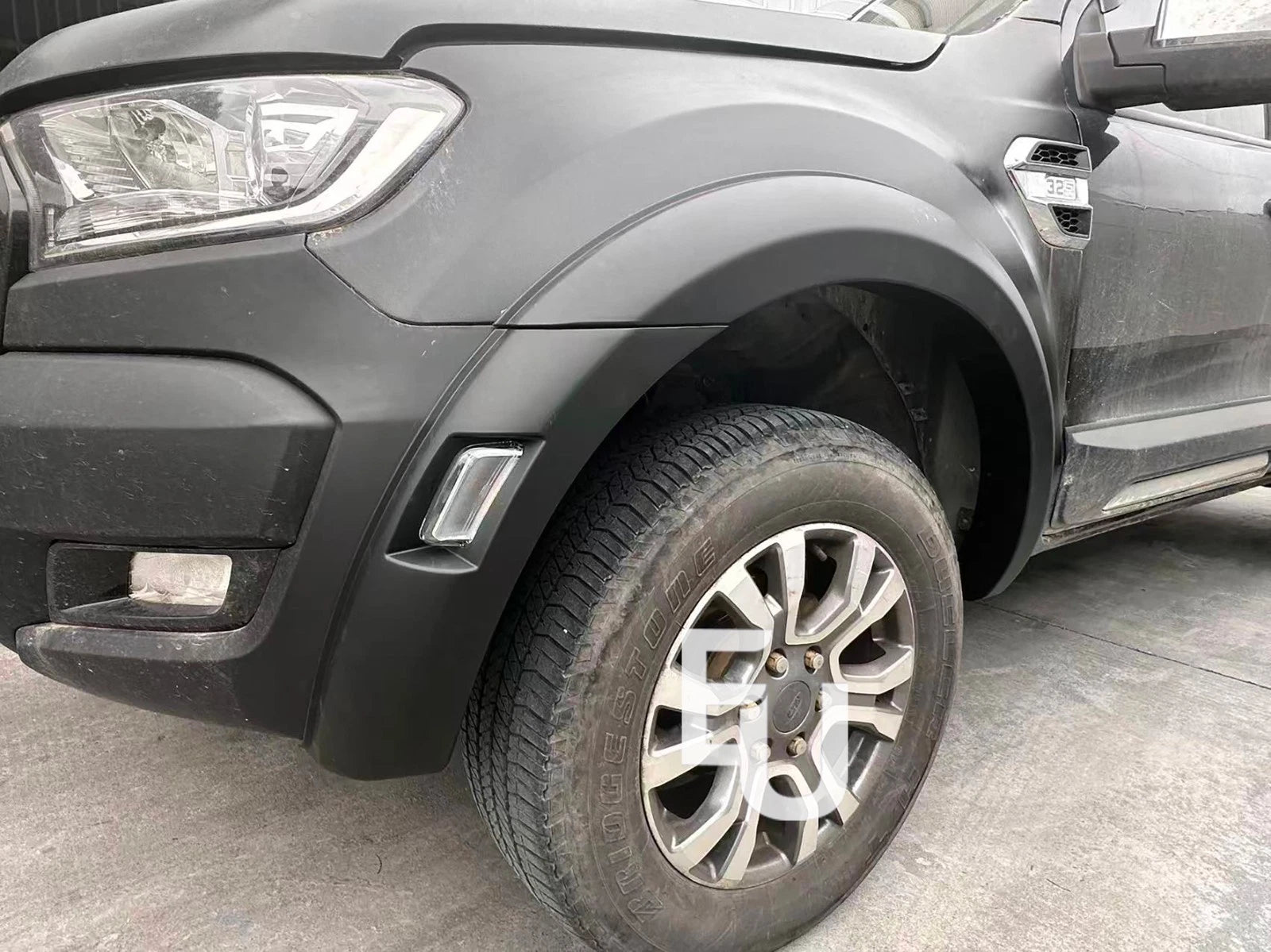 T9 2023+ RAPTOR LOOK WIDE WHEEL ARCH FENDER FLARE FOR FORD RANGER T7 2015-2019