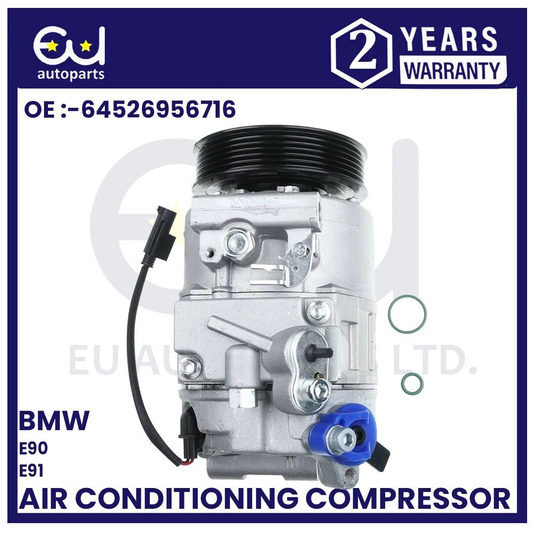 AIR CON A/C COMPRESSOR FOR BMW 1 3 SERIES E90 E91 E92 E93 E81 E87 E88 X1 E84