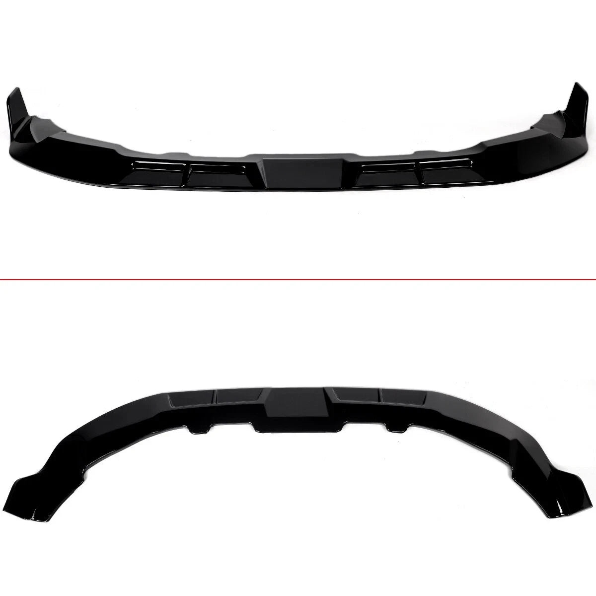 FOR BMW X3M F97 X4M F98 LCI FRONT SPLITTER SPOILER LIP GLOSS BLACK 2022-2024