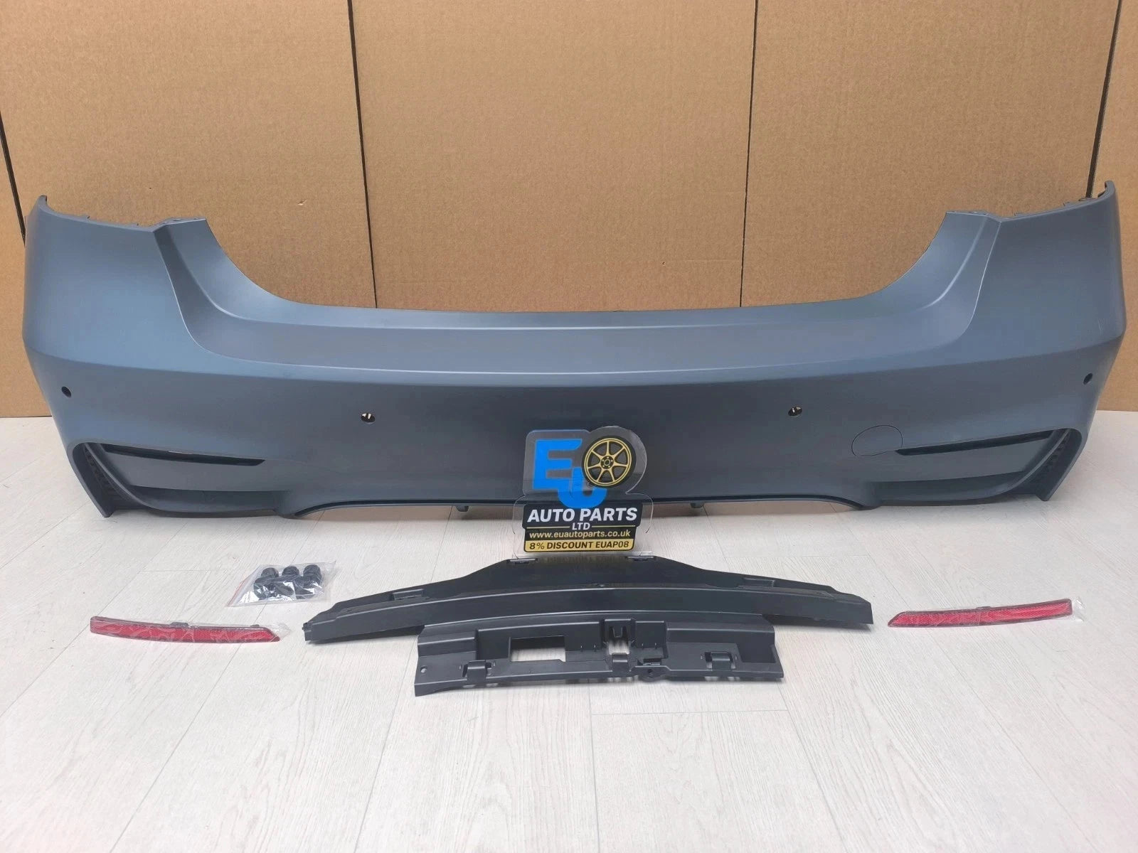 REAR BUMPER BODYKIT CONVERSION PRIMED F80 M3 STYLE FOR BMW F30 2012-2018