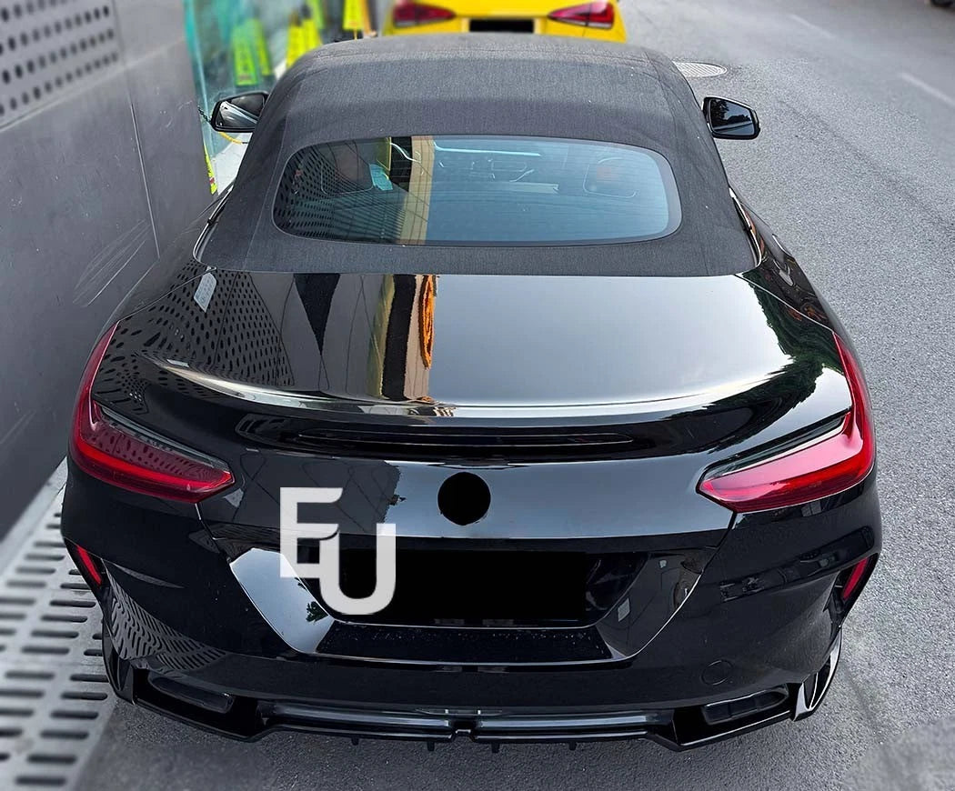 FOR BMW Z4 G29 M40i M SPORT REAR DIFFUSER BUMPER SPOILER LIP GLOSS BLACK 2019+