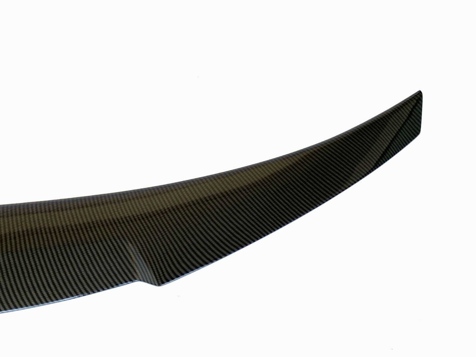 FOR BMW E92 MP COUPE 2007-2013 CARBON LOOK REAR BOOT TRUNK SPOILER WING M4 STYLE
