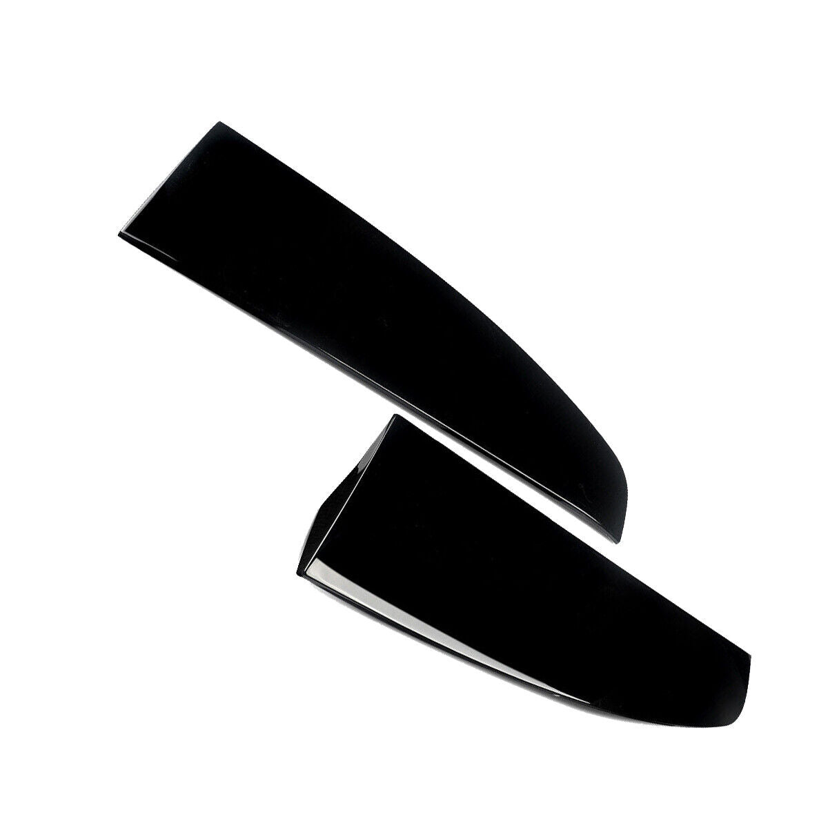REAR TWIN BARN DOOR ROOF SPOILER FOR FORD TRANSIT CUSTOM 2012-2020 GLOSS BLACK