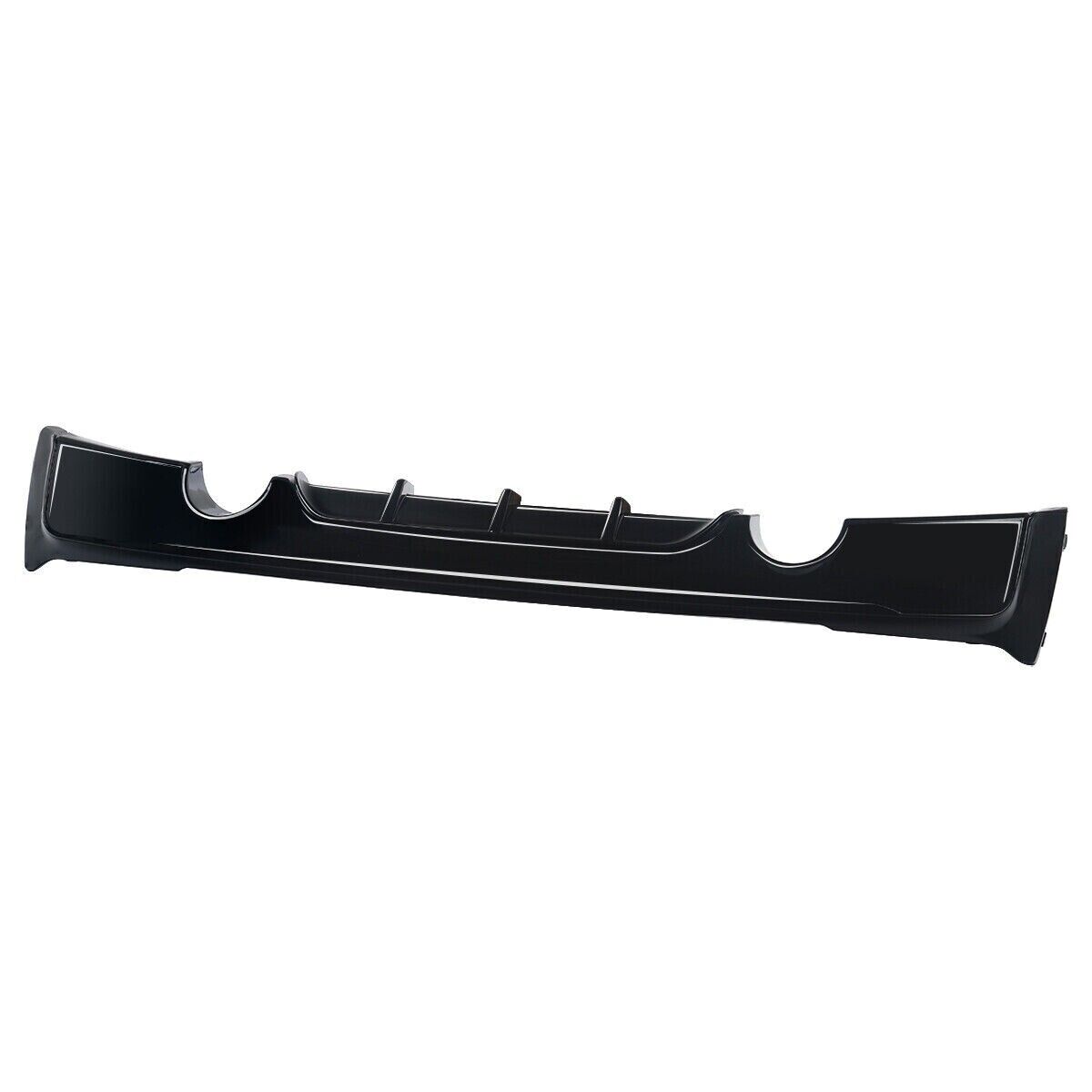 FOR BMW 2 SERIES F22 F23 REAR DIFFUSER M235i M240i LOOK GLOSS BLACK 2014-2021