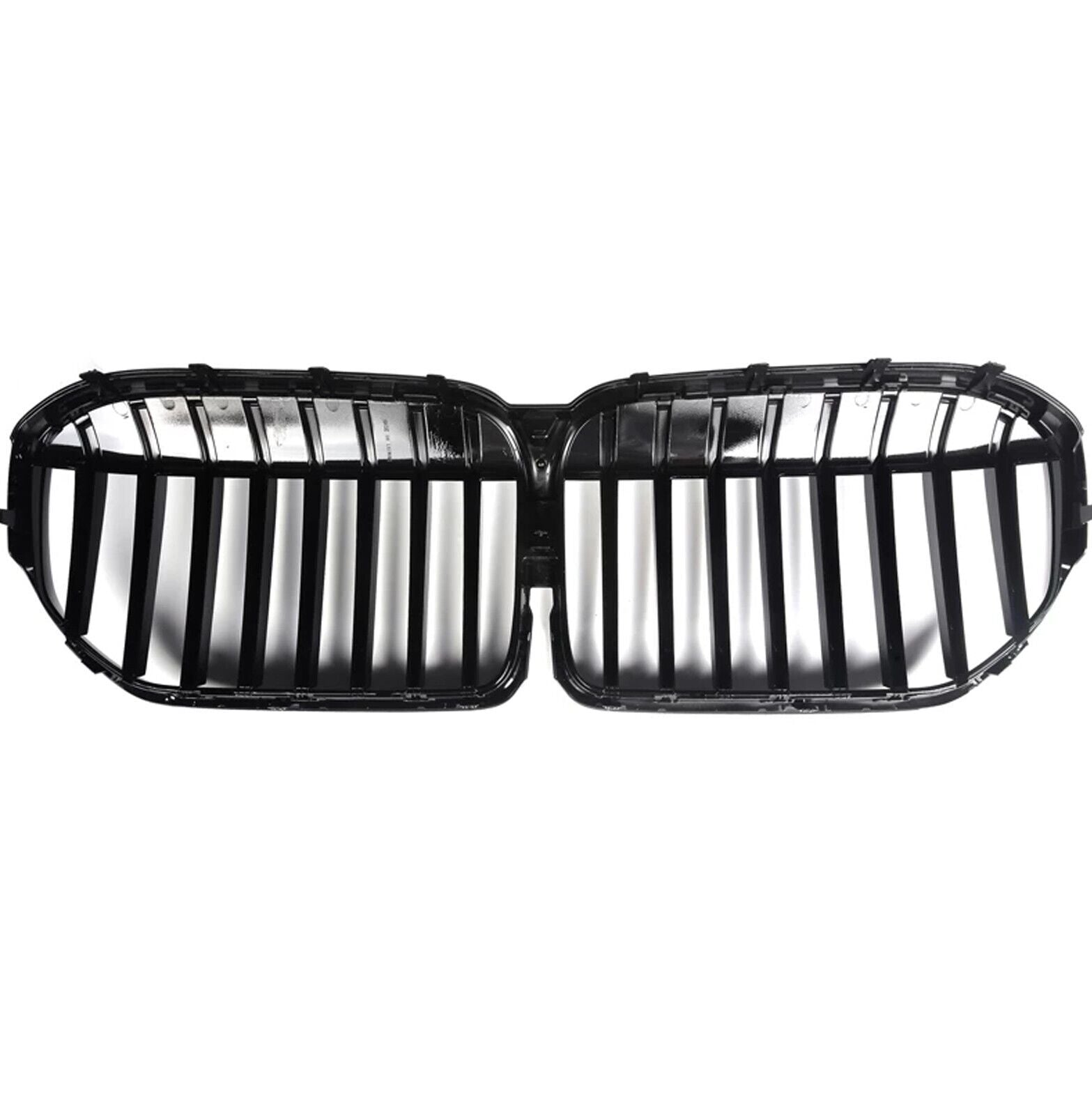 FOR BMW 7 SERIES 19+ G11 G12 LCI KIDNEY GRILL GRILLE GLOSS BLACK SINGLE SLAT