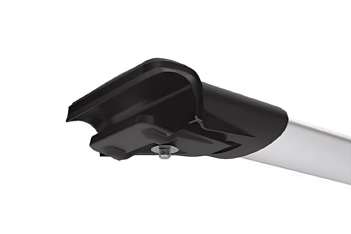 FITS Ford Custom Cross Bars Set - Fits SWB & LWB Satin Silver 2012-on