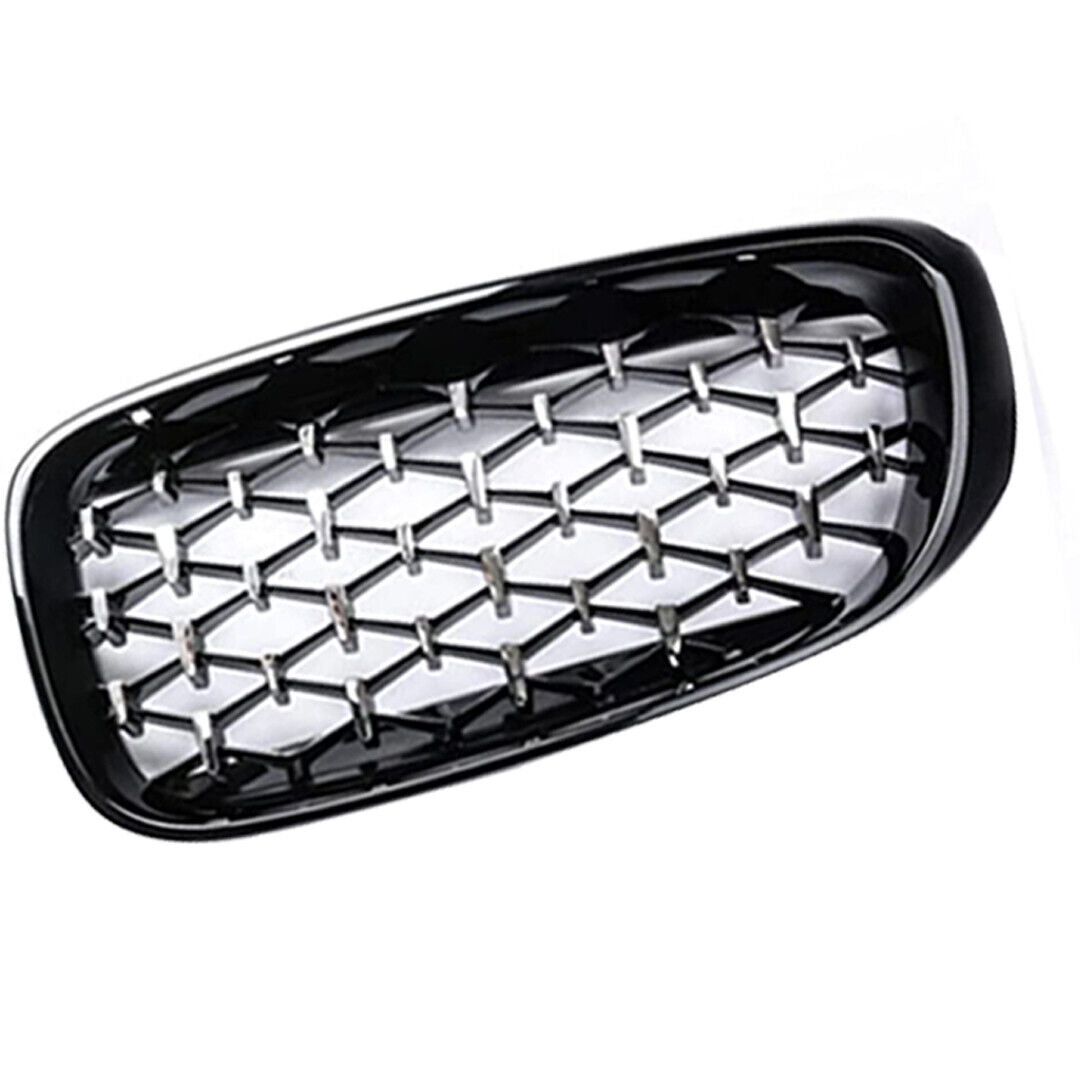 FOR BMW 3 SERIES F34 GT GRAN TURISMO SILVER DIAMOND KIDNEY GRILL GRILLE 2012-20