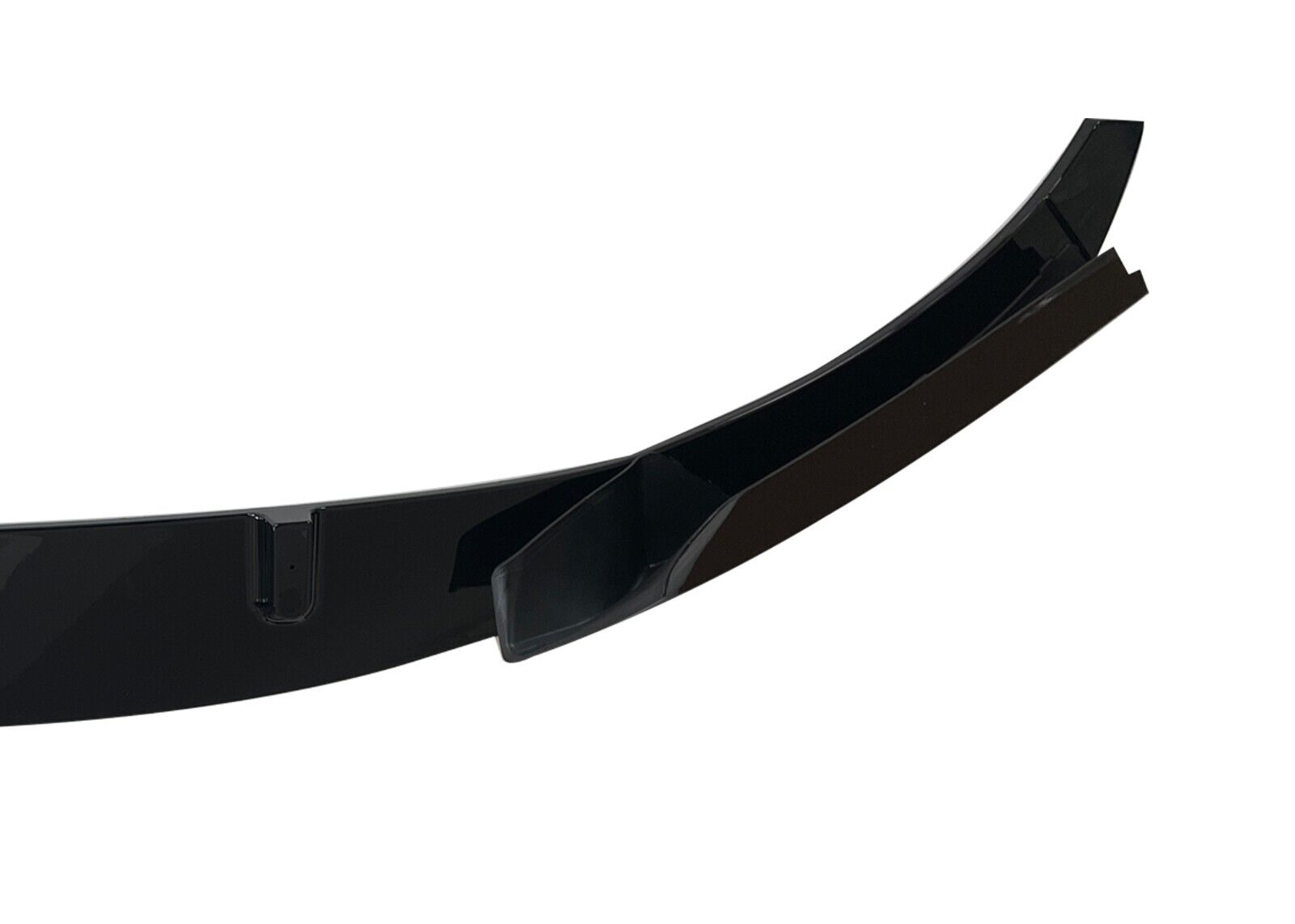 FOR BMW 2 SERIES F22 F23 FRONT SPLITTER LIP VALANCE SPOILER GLOSS BLACK 14-21