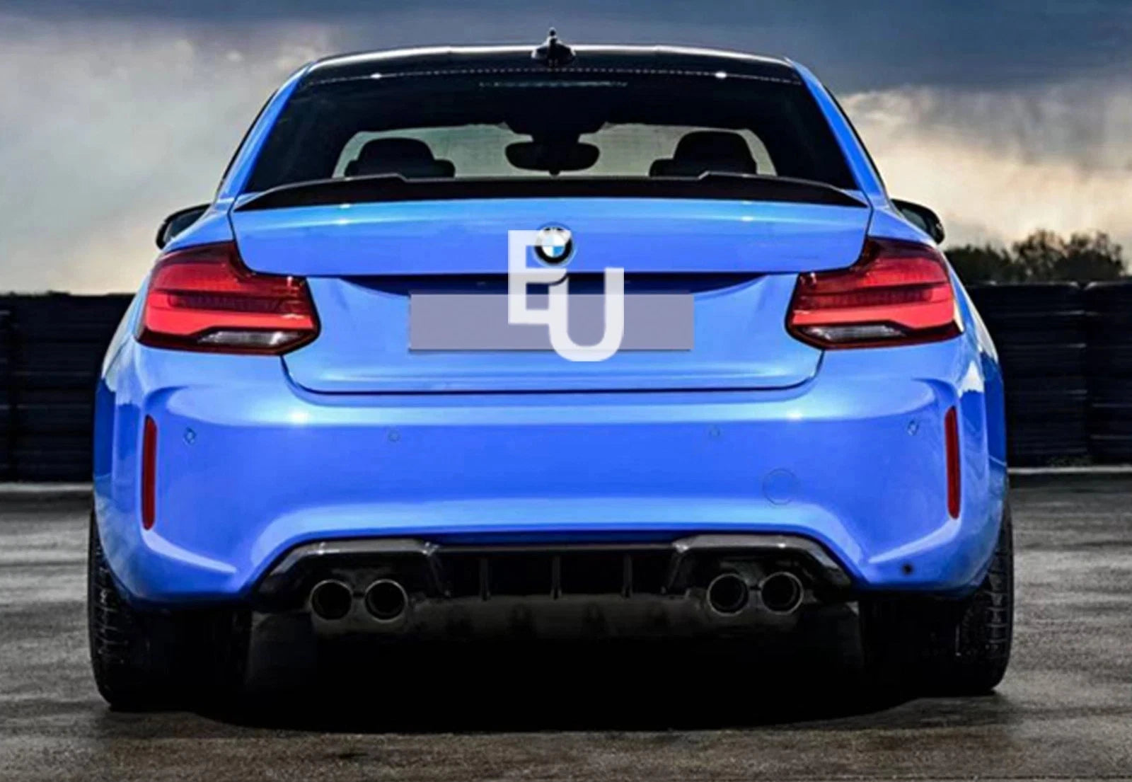 M2C CONVERSION FULL SIDE FRONT REAR BUMPER BODYKIT FOR BMW 2 SERIES F22 F23 14+