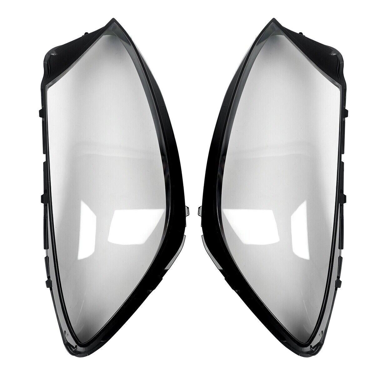 PAIR FOR MERCEDES-BENZ S CLASS W222 LCI HEADLAMP HEADLIGHT LENS COVER 2018-2020