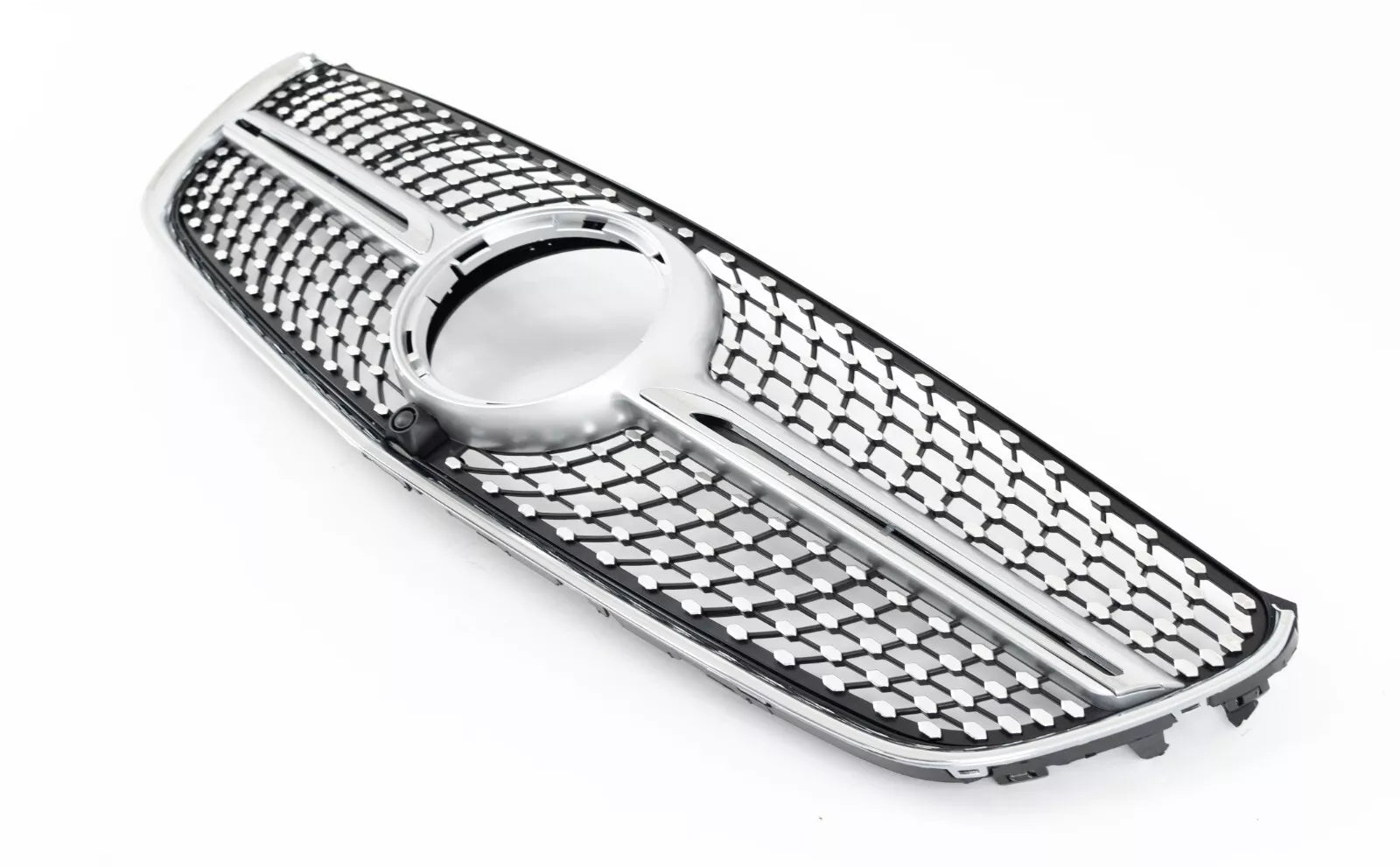 Chroom radiatorgrill, compatibel met Mercedes Vito W447 2014-2020, 5-delige frontgrill, bumperframe van roestvrij staal Chroom radiatorgrill, compatibel met Mercedes Vito W447 2014-2020, 5-delige frontgrill, bumperframe van roestvrij staal