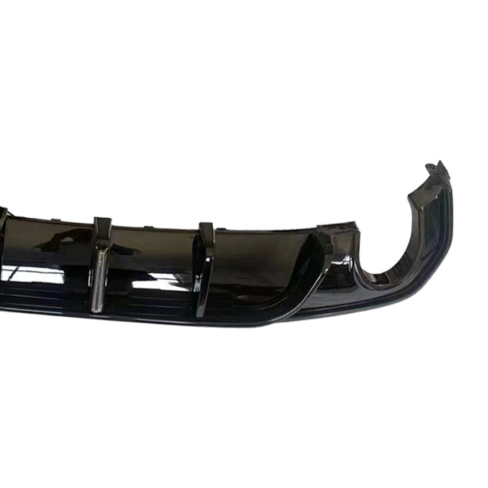 FOR BMW 4 SERIES G26 M SPORT GRAN COUPE REAR DIFFUSER VALANCE GLOSS BLACK 2021+