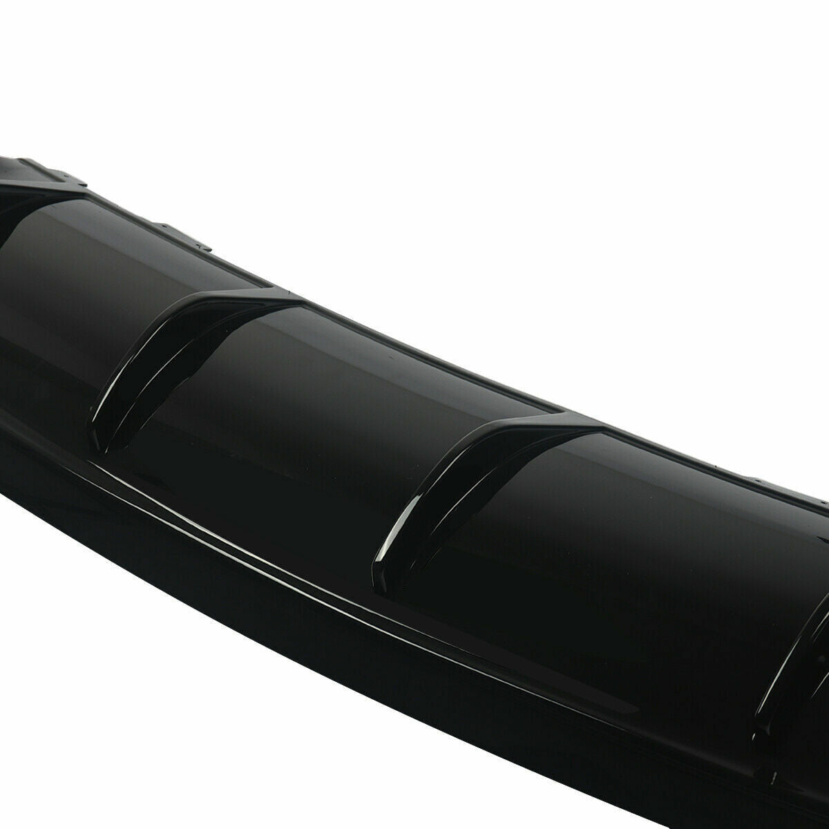 FOR MERCEDES AMG W117 C117 CLA45 GLOSS BLK REAR DIFFUSER QUAD EXHAUST TAIL PIPE