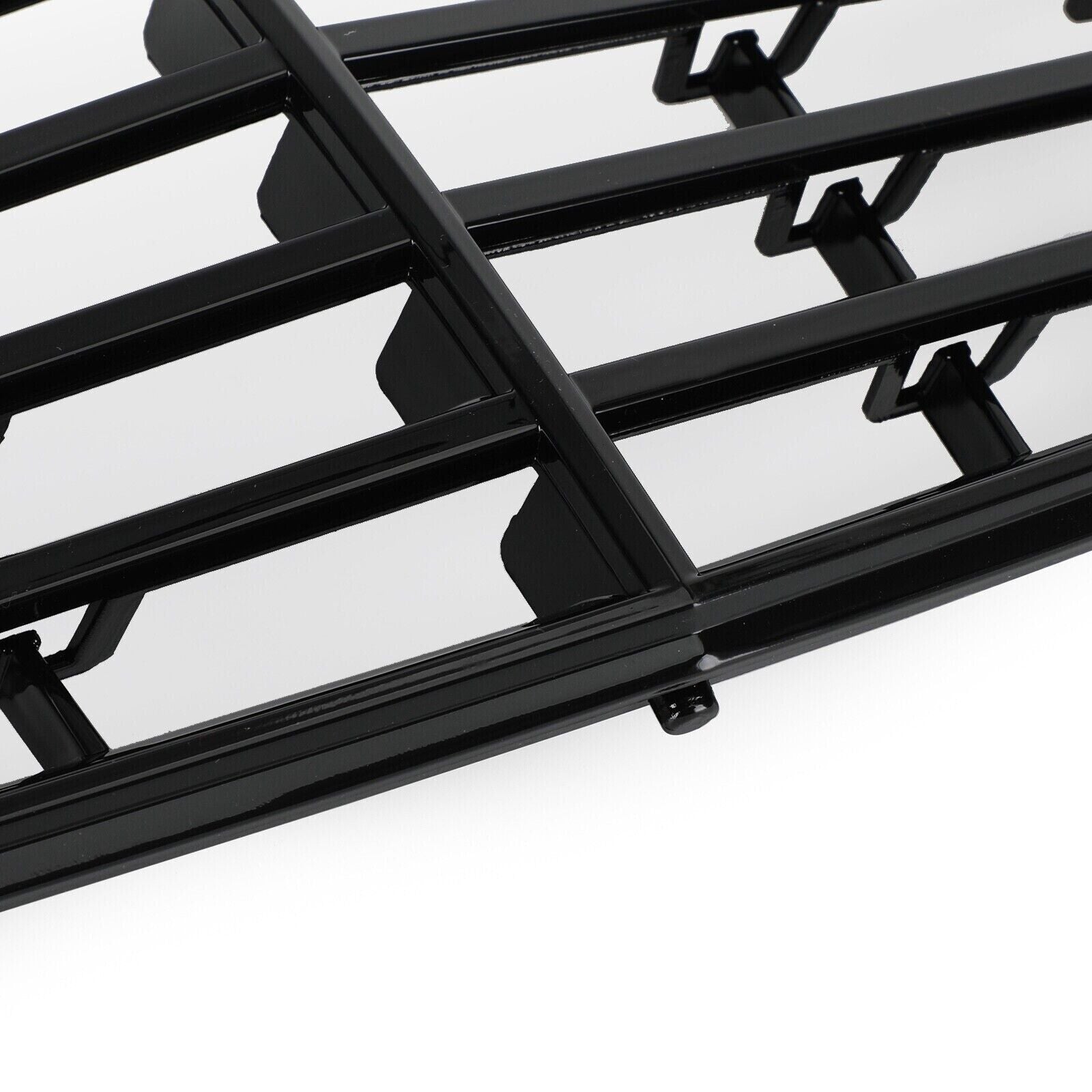 FRONT BUMPER GRILLE GRILL FOR MERCEDES E CLASS W211 S211 E320 E350 E55 AMG BLACK